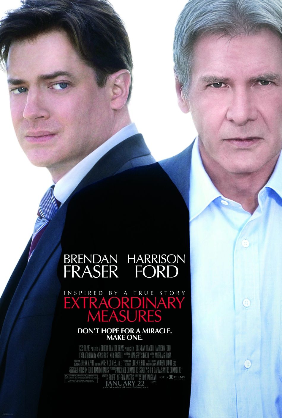 Extra Large Movie Poster Image for Extraordinary Measures (#1 of 2)