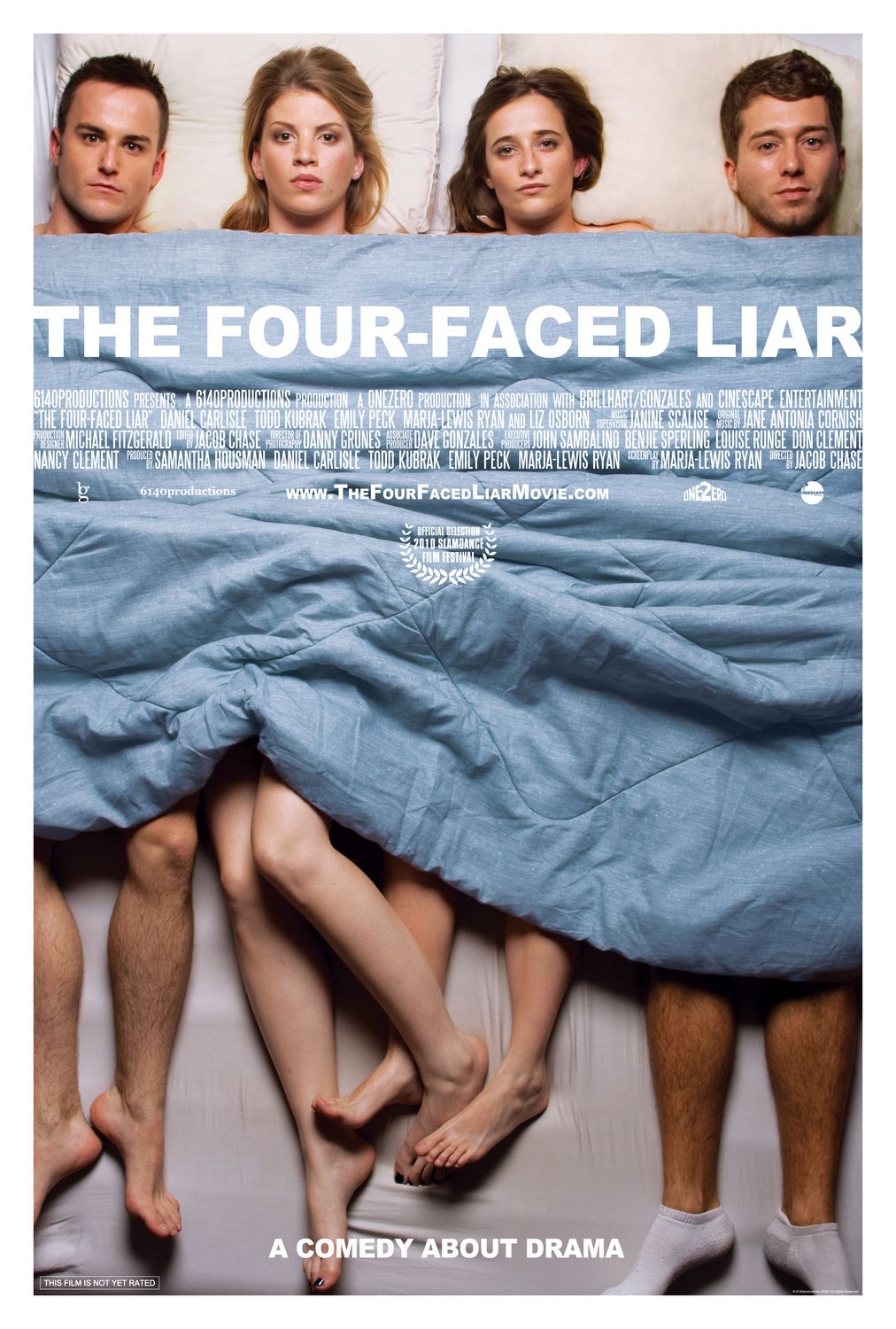 Extra Large Movie Poster Image for The Four-Faced Liar 