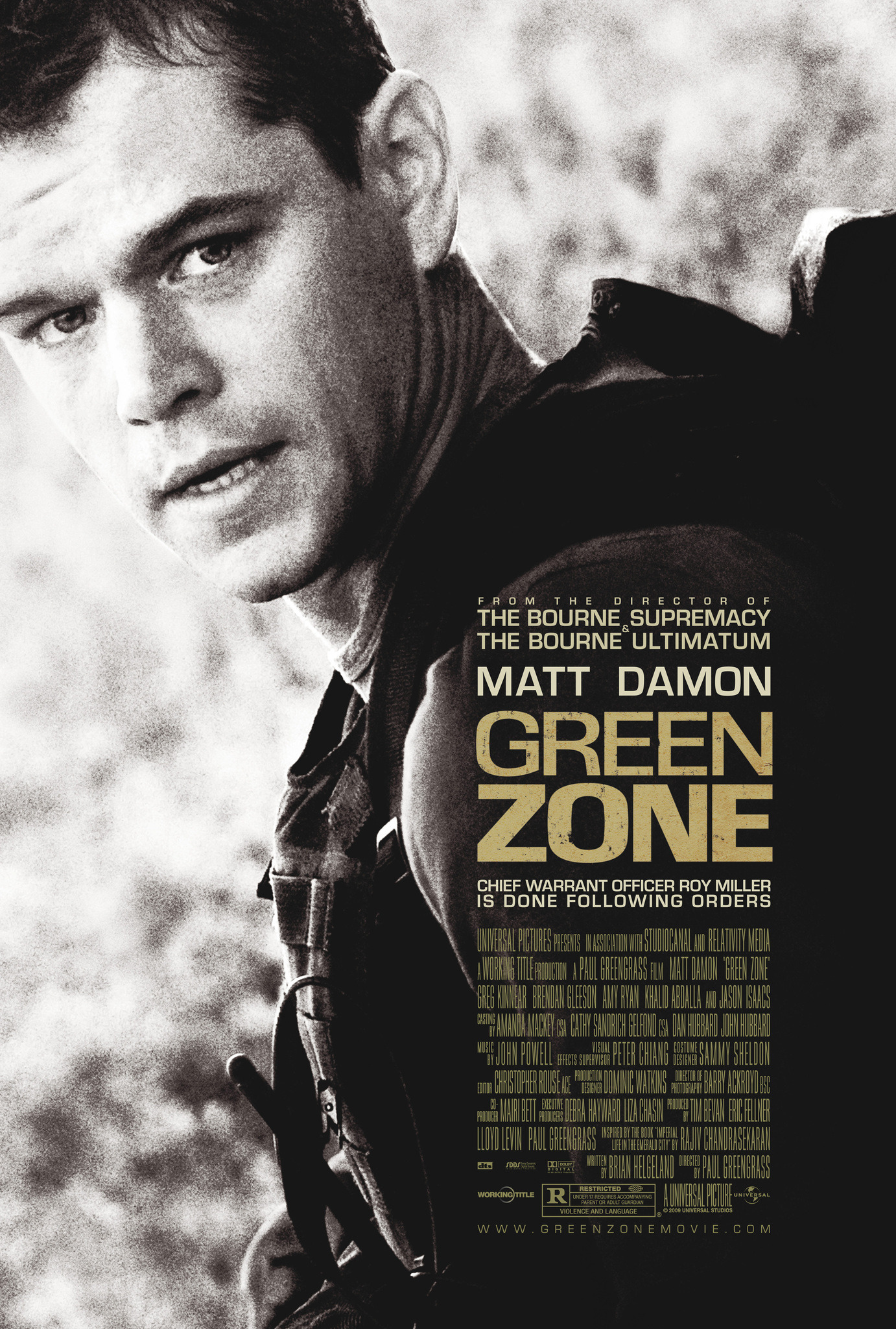 Mega Sized Movie Poster Image for Green Zone (#1 of 3)