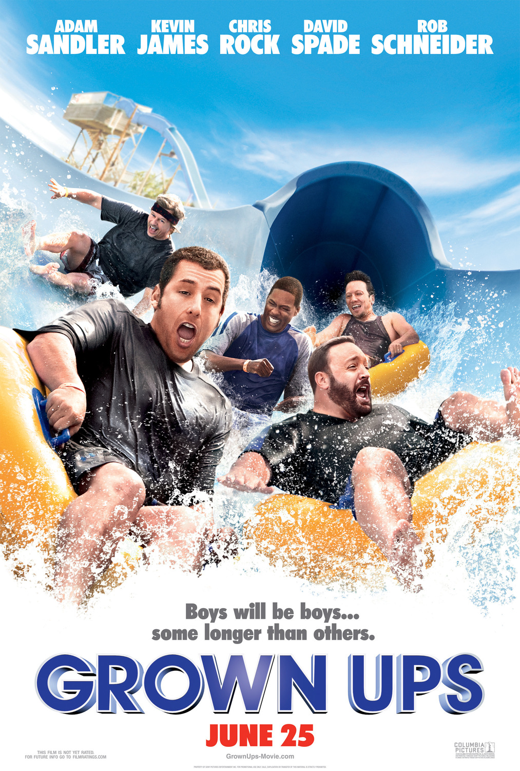 Extra Large Movie Poster Image for Grown Ups (#2 of 8)