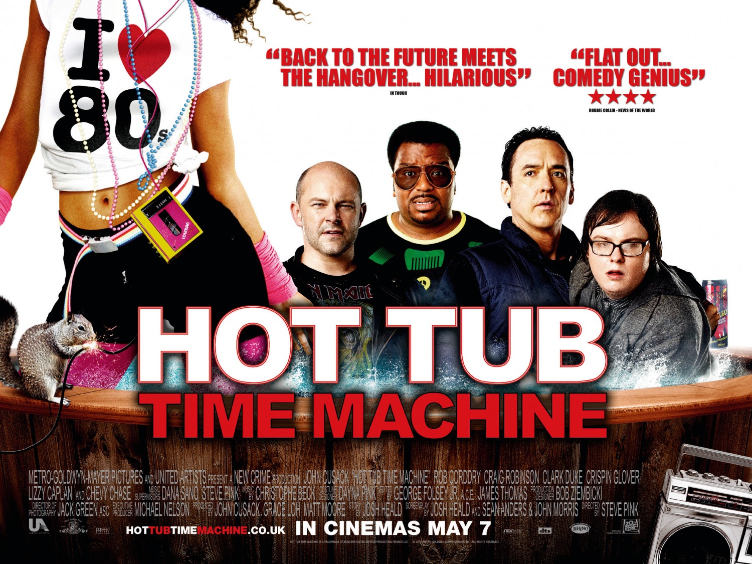 Extra Large Movie Poster Image for Hot Tub Time Machine (#4 of 5)