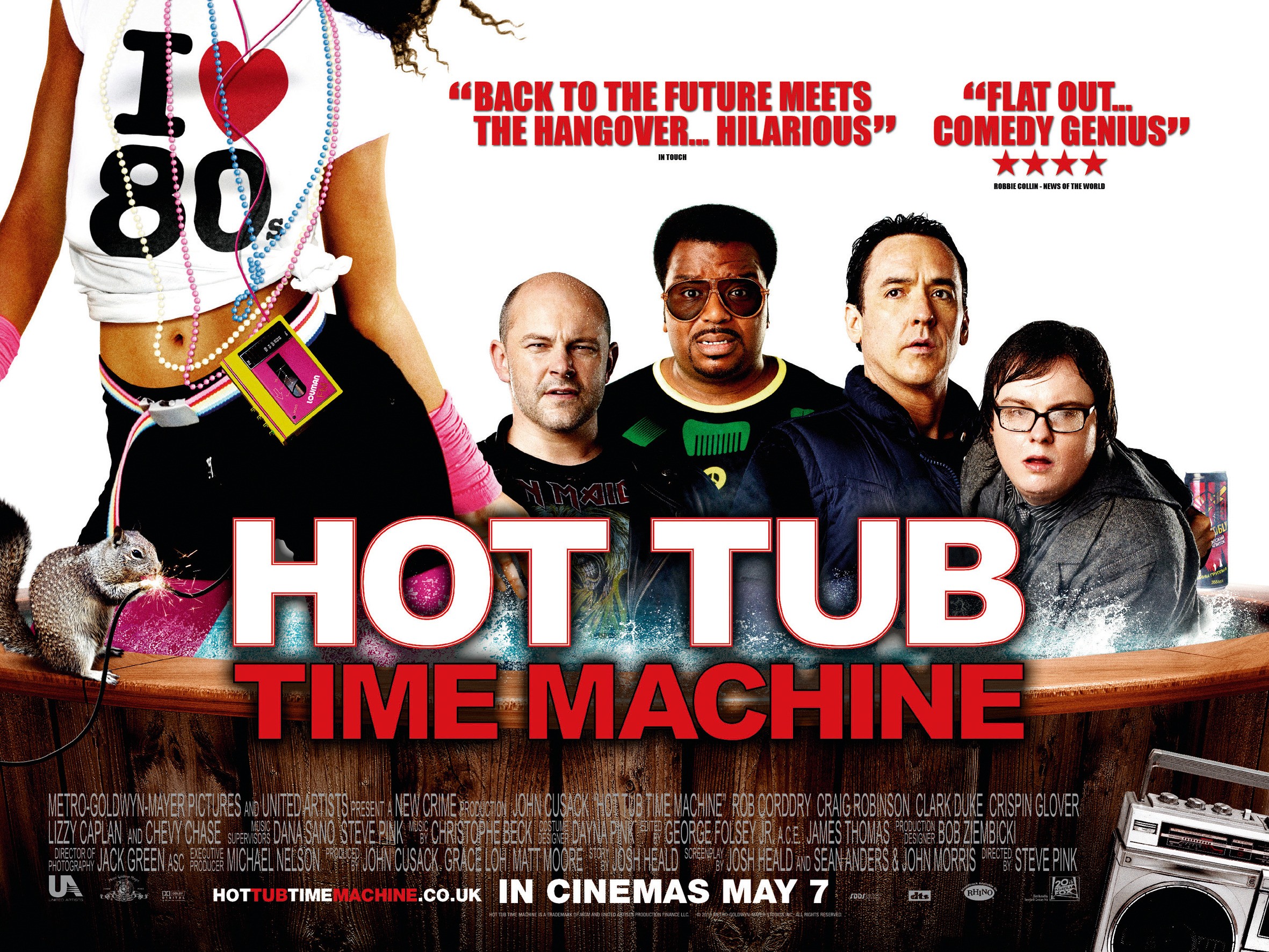 Mega Sized Movie Poster Image for Hot Tub Time Machine (#4 of 5)