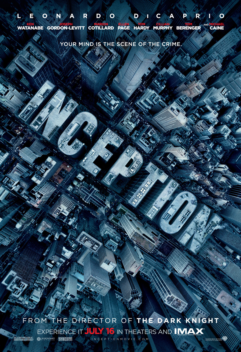 Extra Large Movie Poster Image for Inception (#2 of 15)