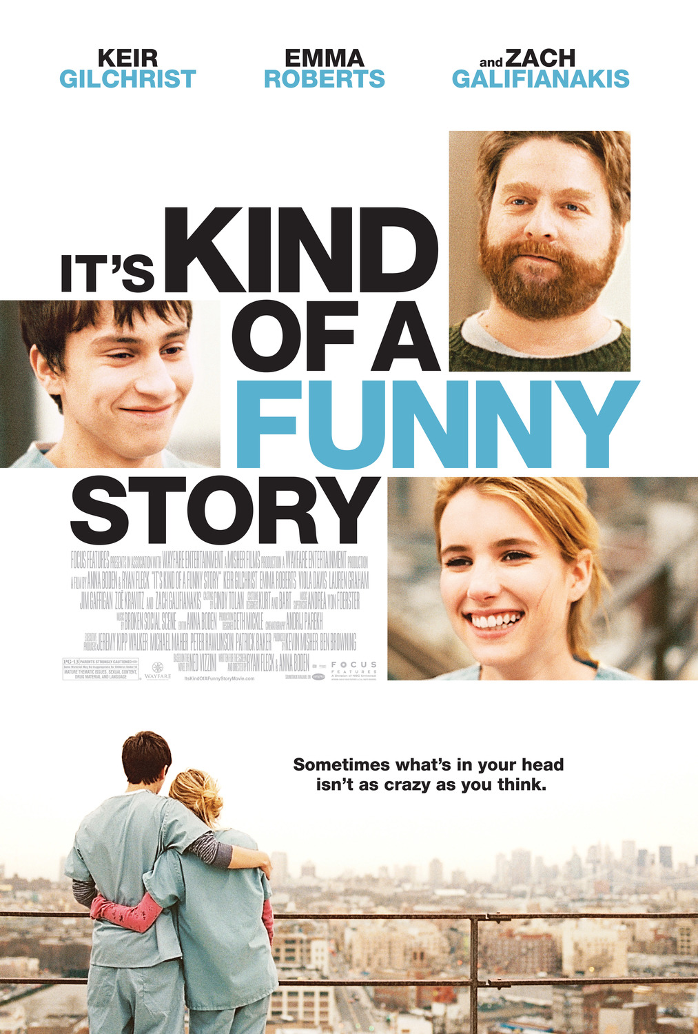 Extra Large Movie Poster Image for It's Kind of a Funny Story (#2 of 2)