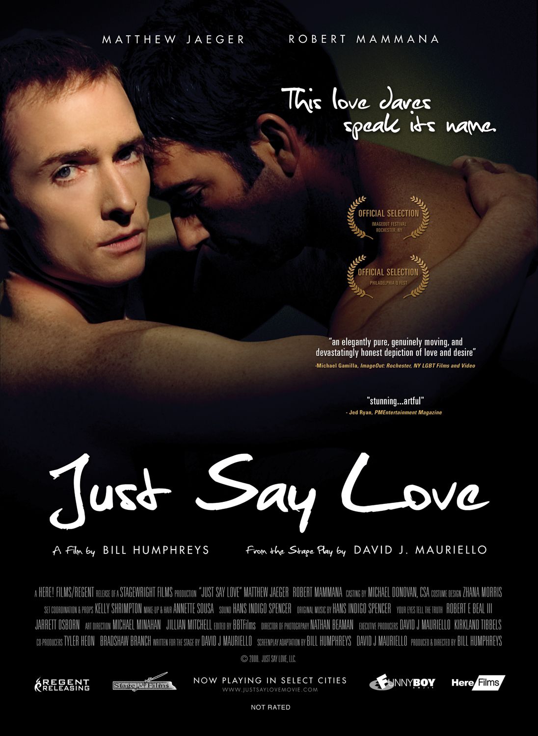 Extra Large Movie Poster Image for Just Say Love 