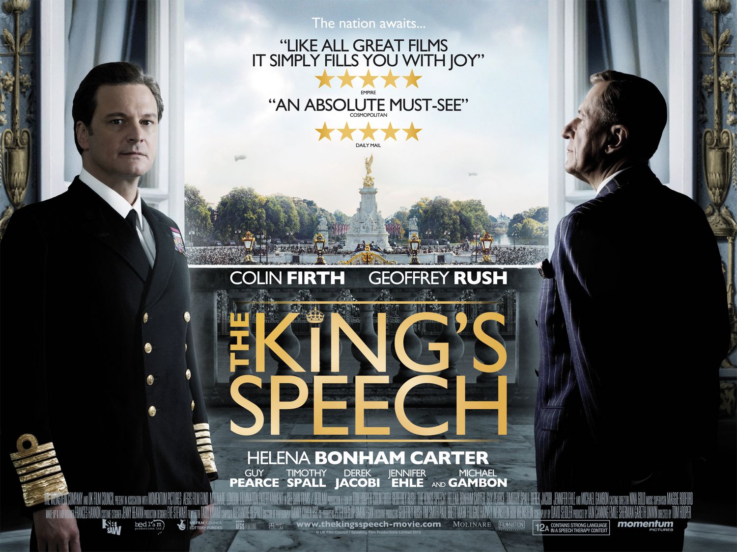 Extra Large Movie Poster Image for The King's Speech (#3 of 13)