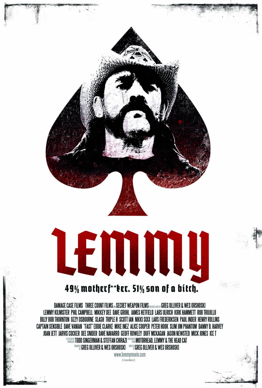 Extra Large Movie Poster Image for Lemmy (#2 of 2)