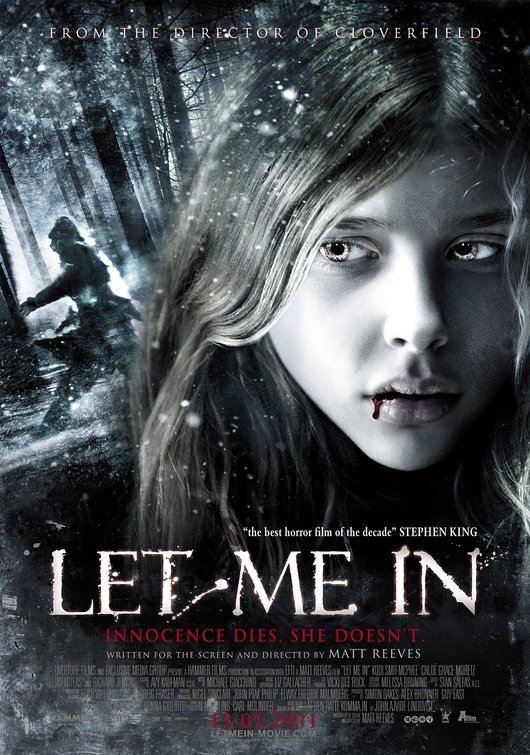 LET ME IN Movie Poster Chloe Moretz