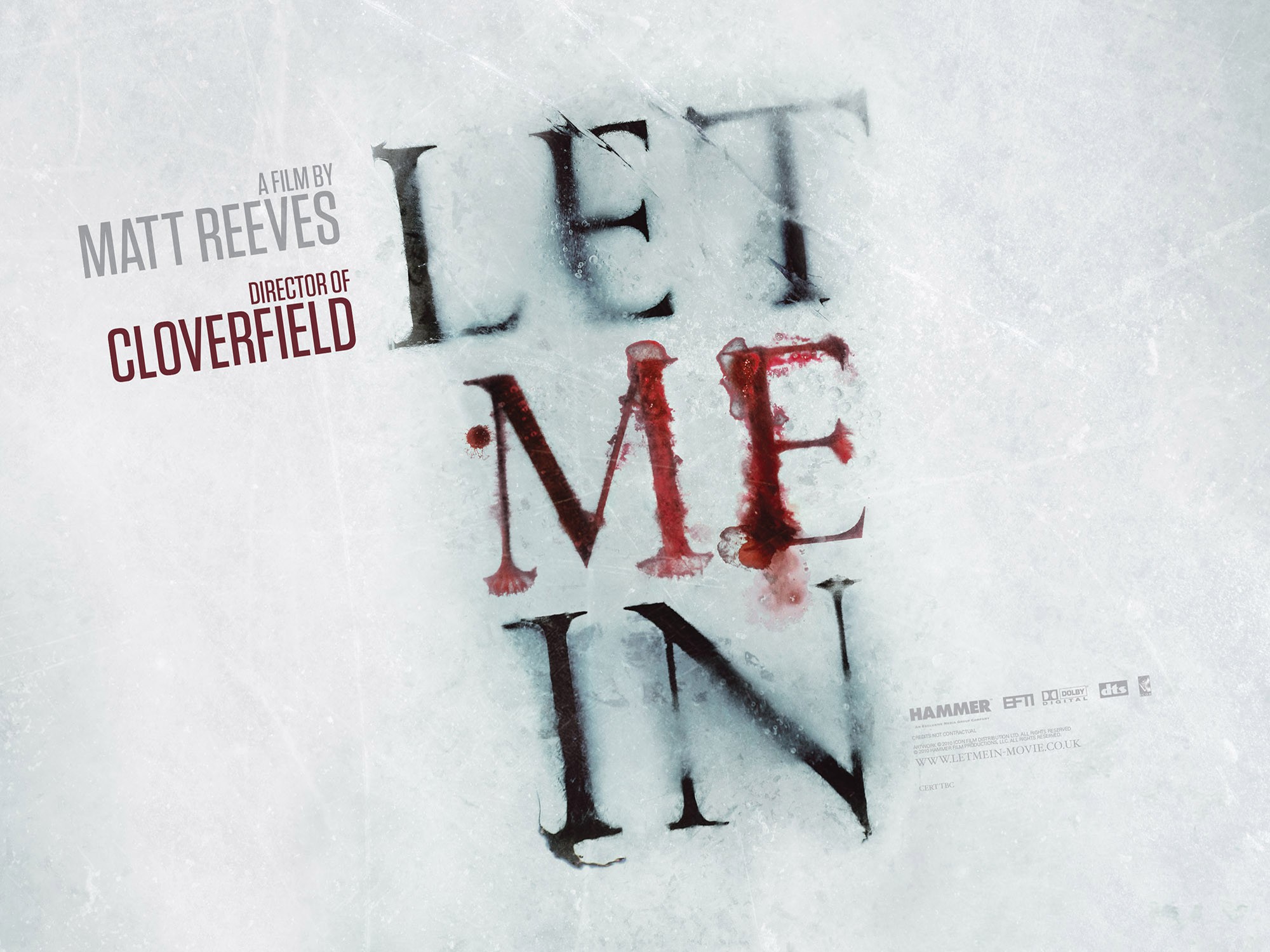 Mega Sized Movie Poster Image for Let Me In (#1 of 11)