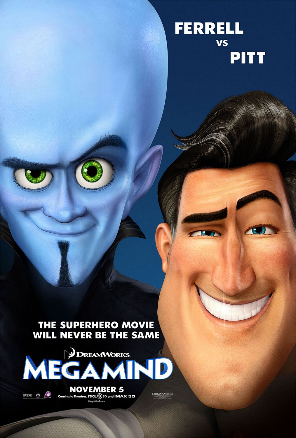 Extra Large Movie Poster Image for Megamind (#2 of 19)