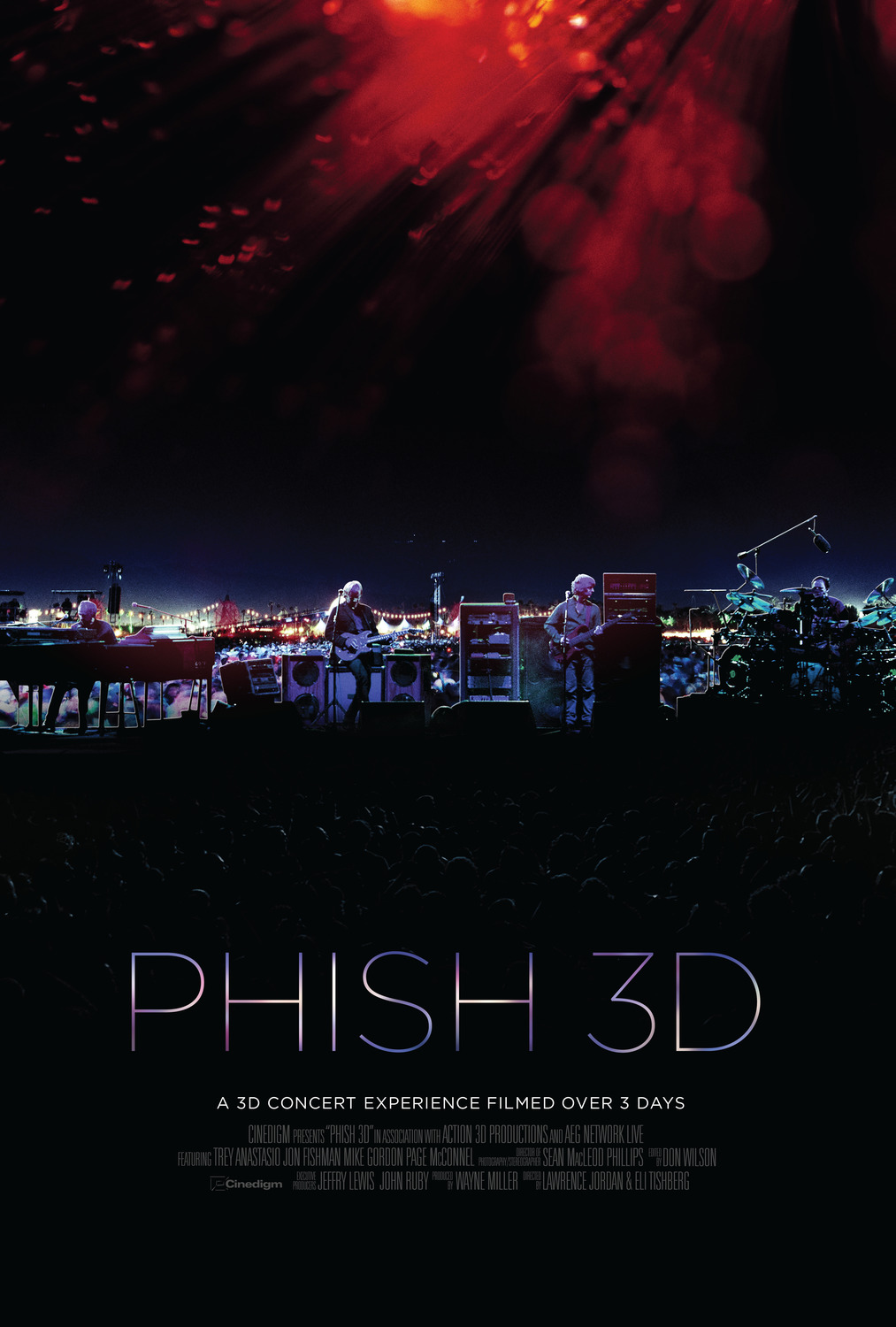 Extra Large Movie Poster Image for Phish 3D 