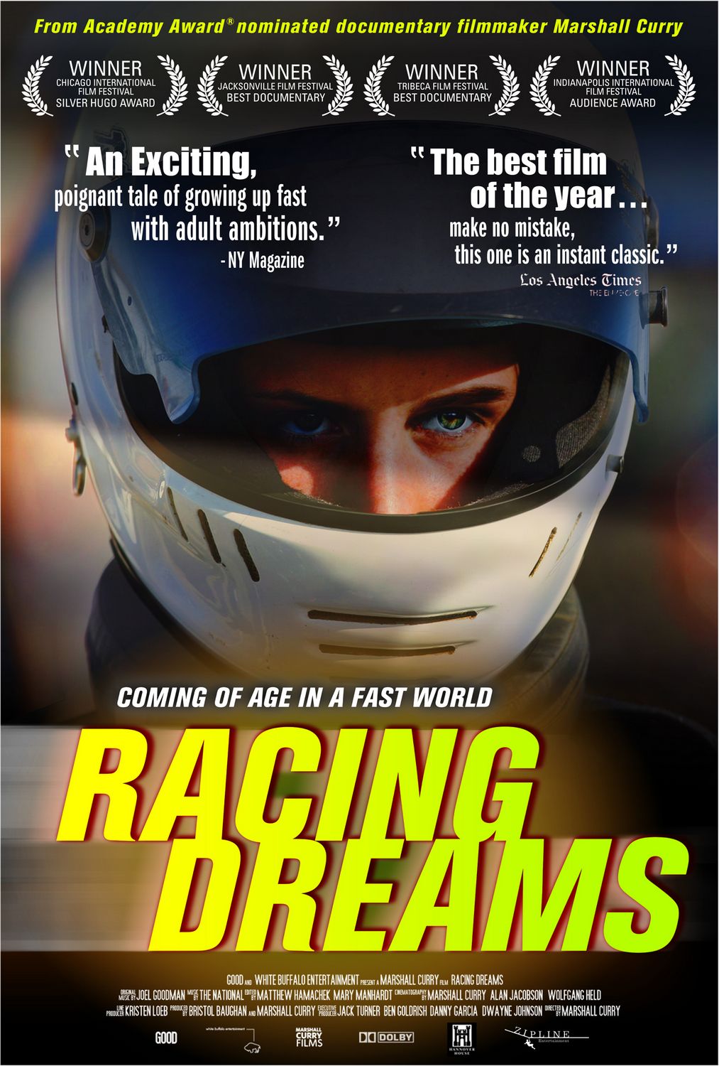 Extra Large Movie Poster Image for Racing Dreams 