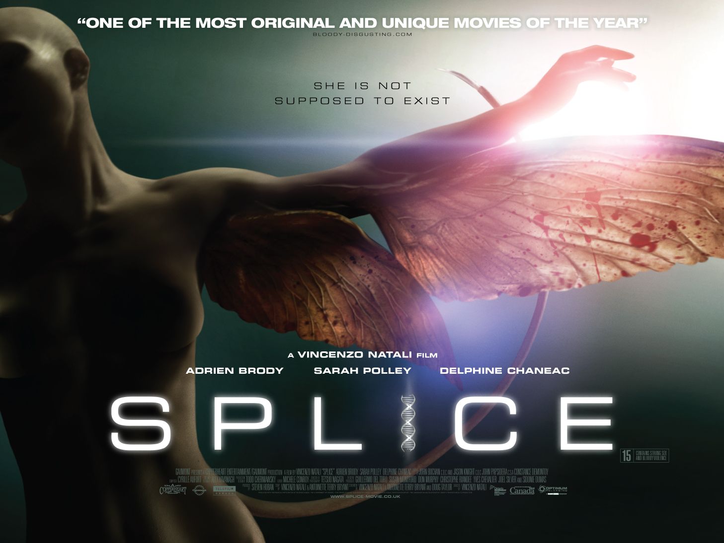 Extra Large Movie Poster Image for Splice (#7 of 10)
