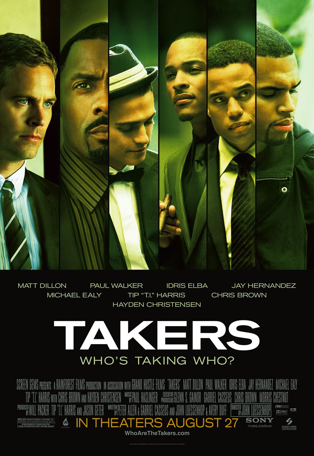 Extra Large Movie Poster Image for Takers (#3 of 3)