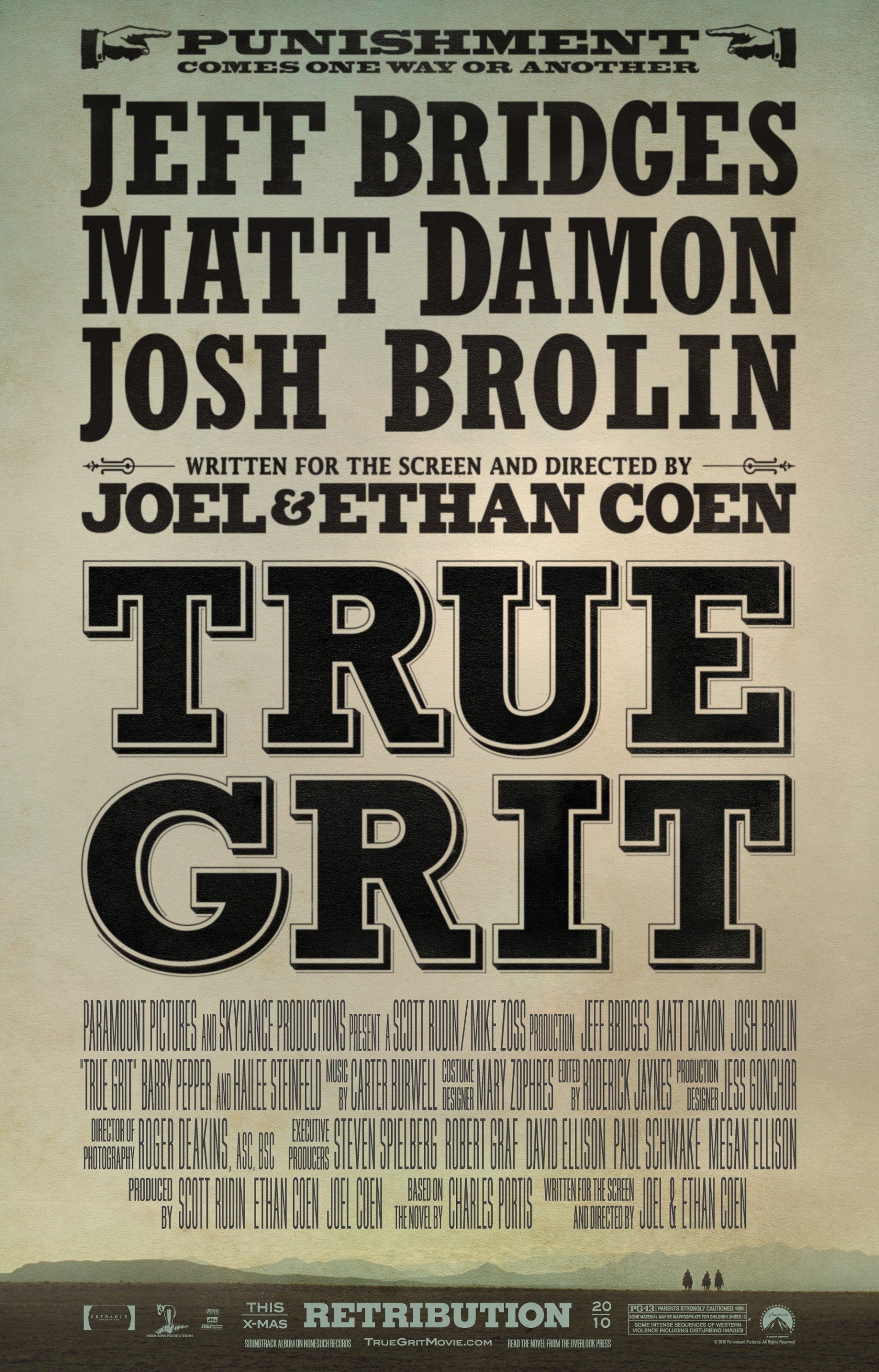 Mega Sized Movie Poster Image for True Grit (#2 of 8)