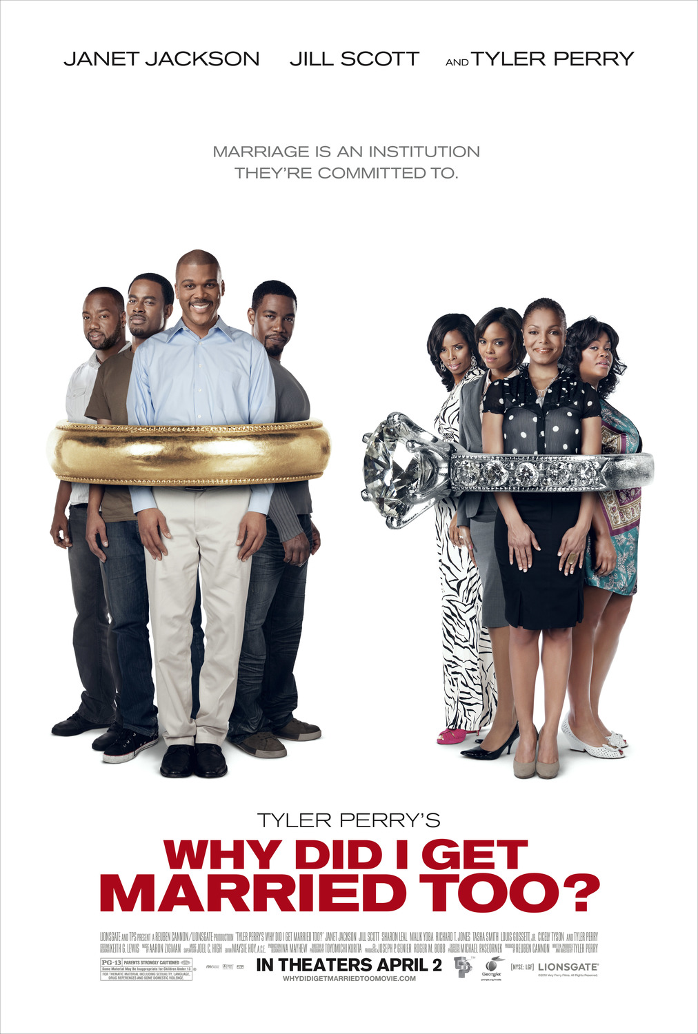 Extra Large Movie Poster Image for Why Did I Get Married Too (#2 of 2)