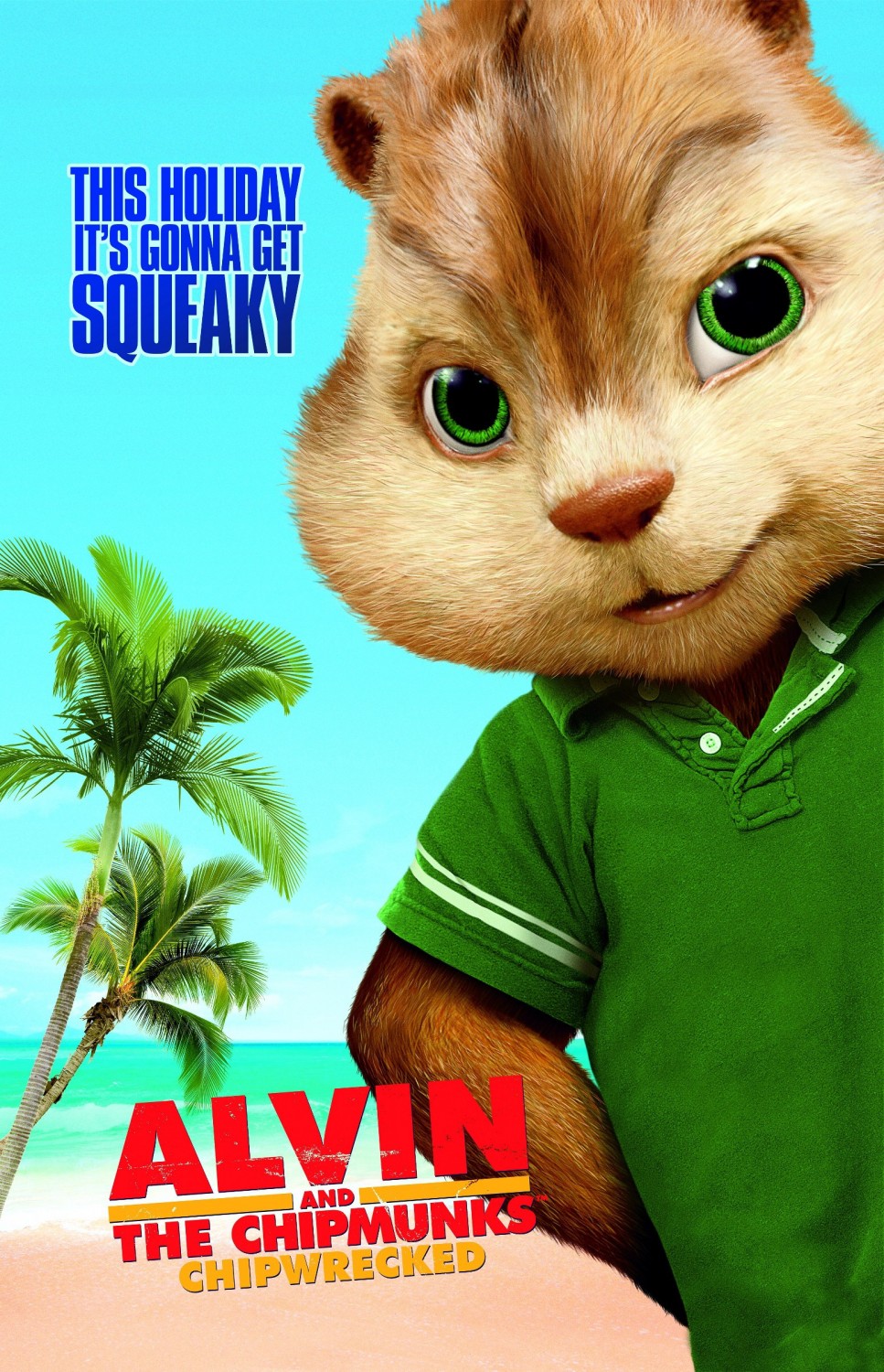 Extra Large Movie Poster Image for Alvin and the Chipmunks: Chip-Wrecked (#5 of 9)