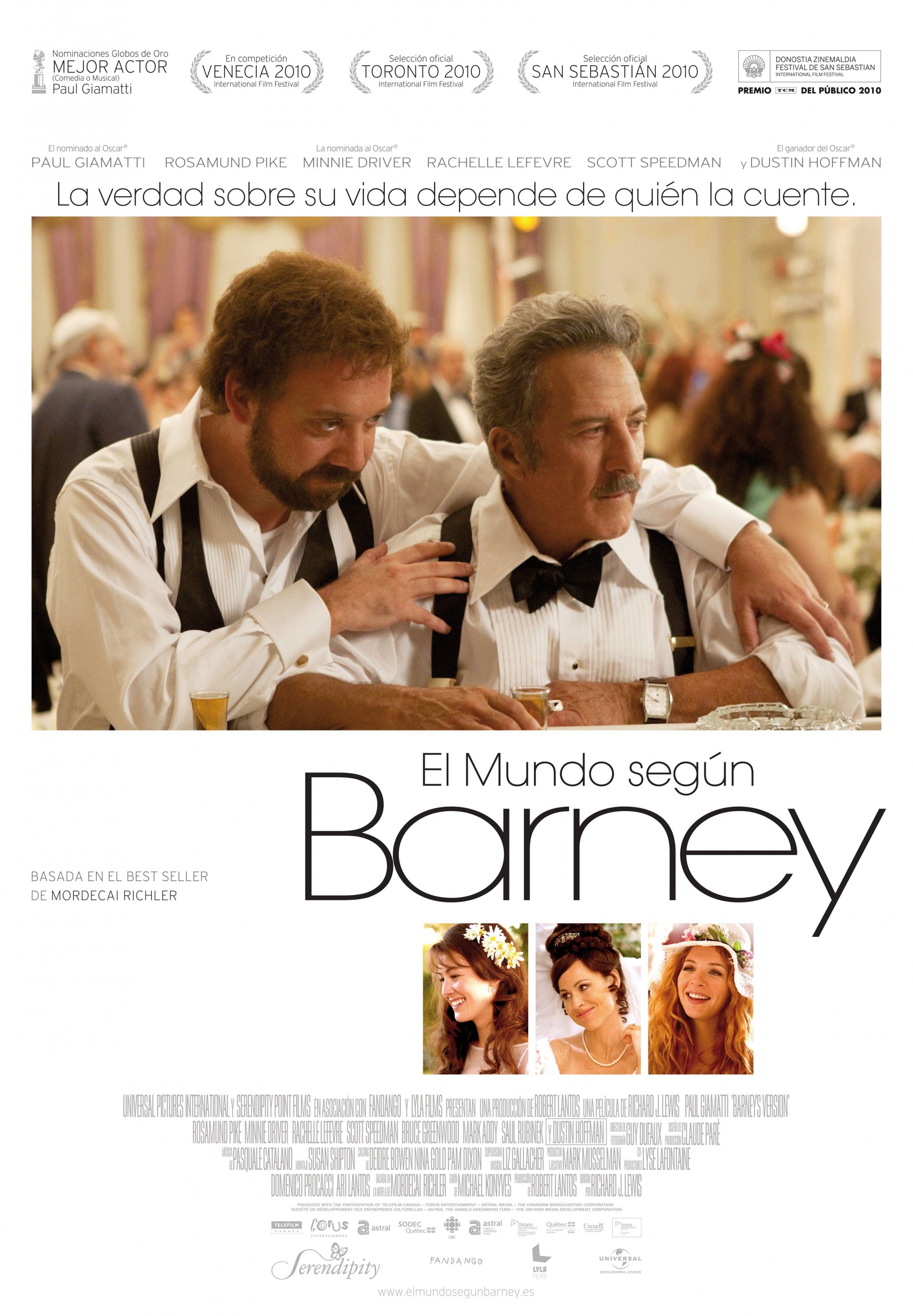 Mega Sized Movie Poster Image for Barney's Version (#4 of 5)