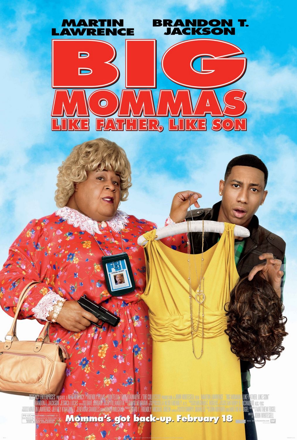 Extra Large Movie Poster Image for Big Mommas: Like Father, Like Son (#1 of 5)