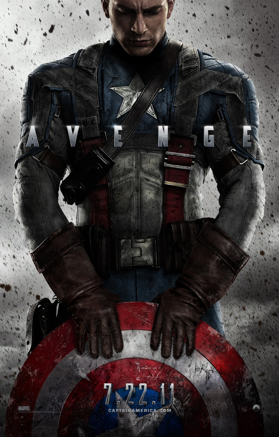 Extra Large Movie Poster Image for Captain America: The First Avenger
