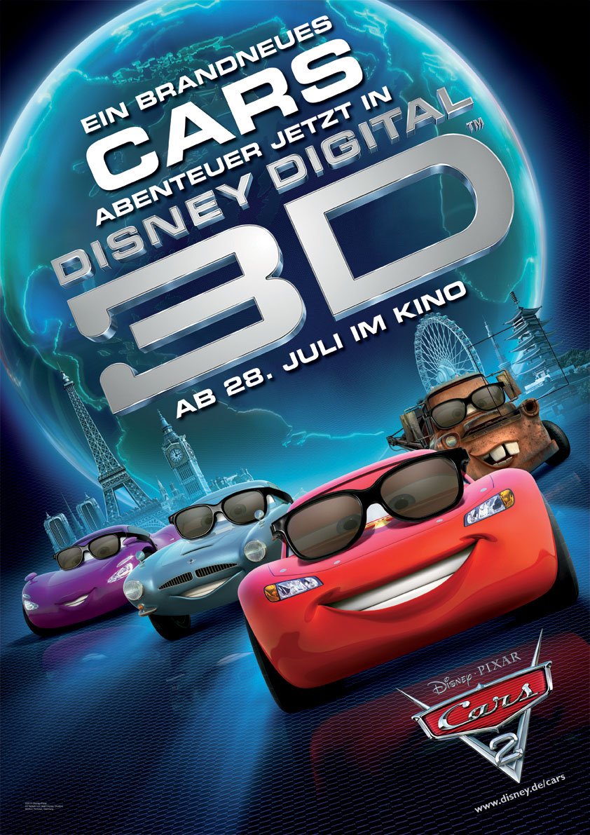 Extra Large Movie Poster Image for Cars 2 (#17 of 18)