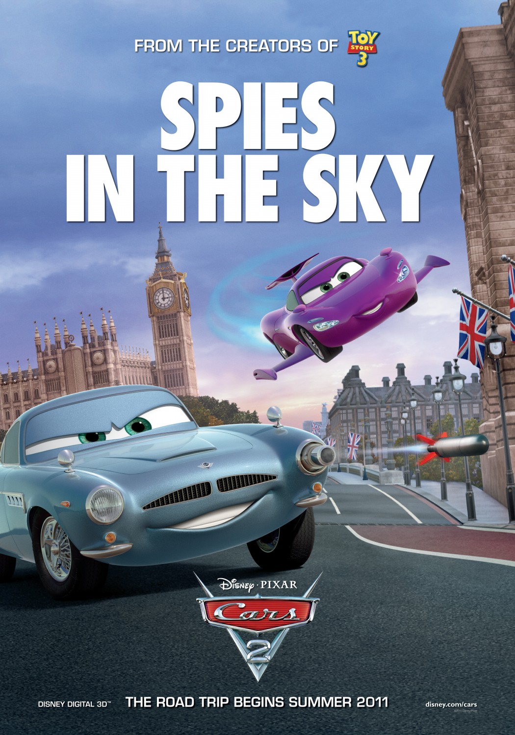 Extra Large Movie Poster Image for Cars 2 (#8 of 18)