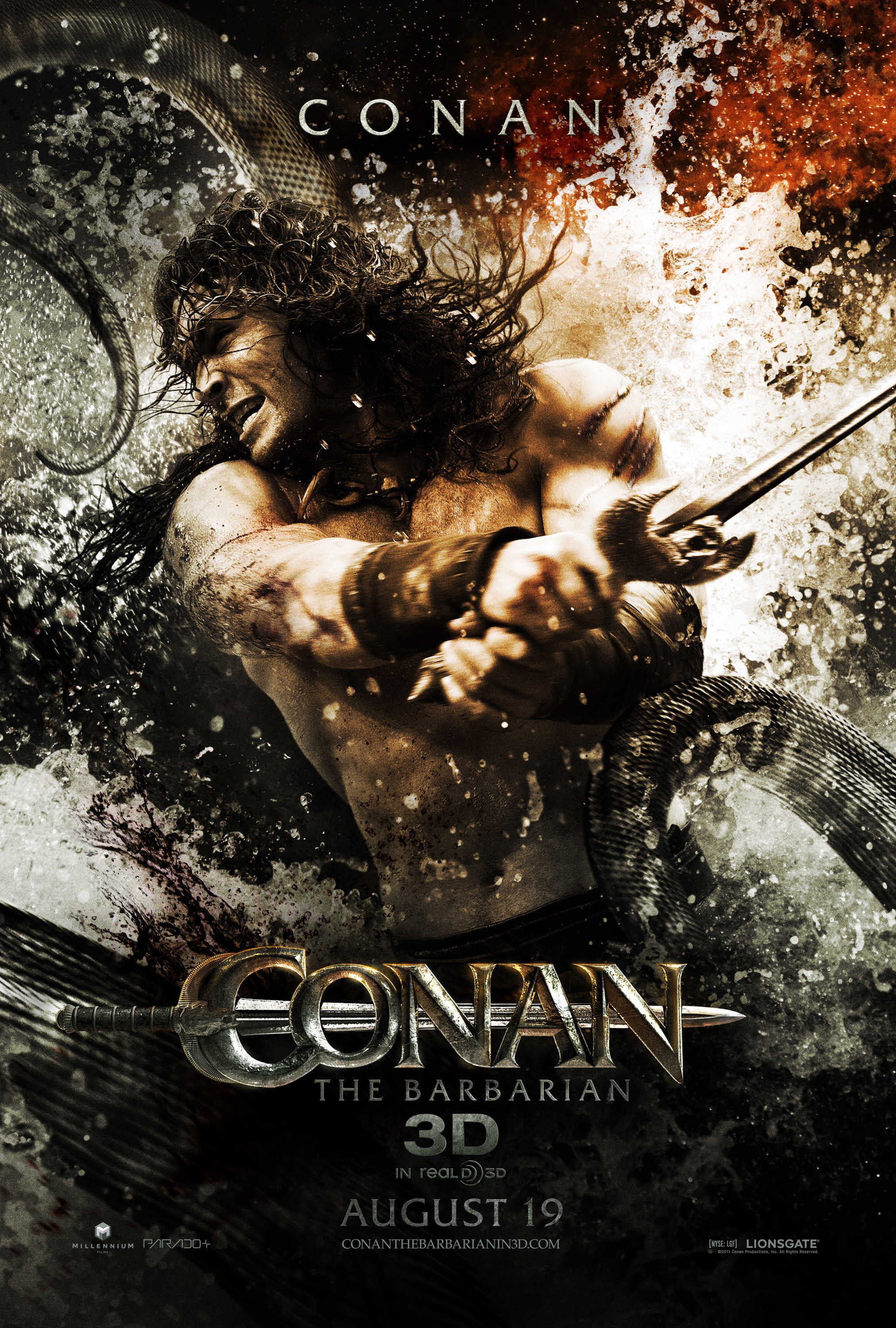 Mega Sized Movie Poster Image for Conan the Barbarian (#3 of 10)