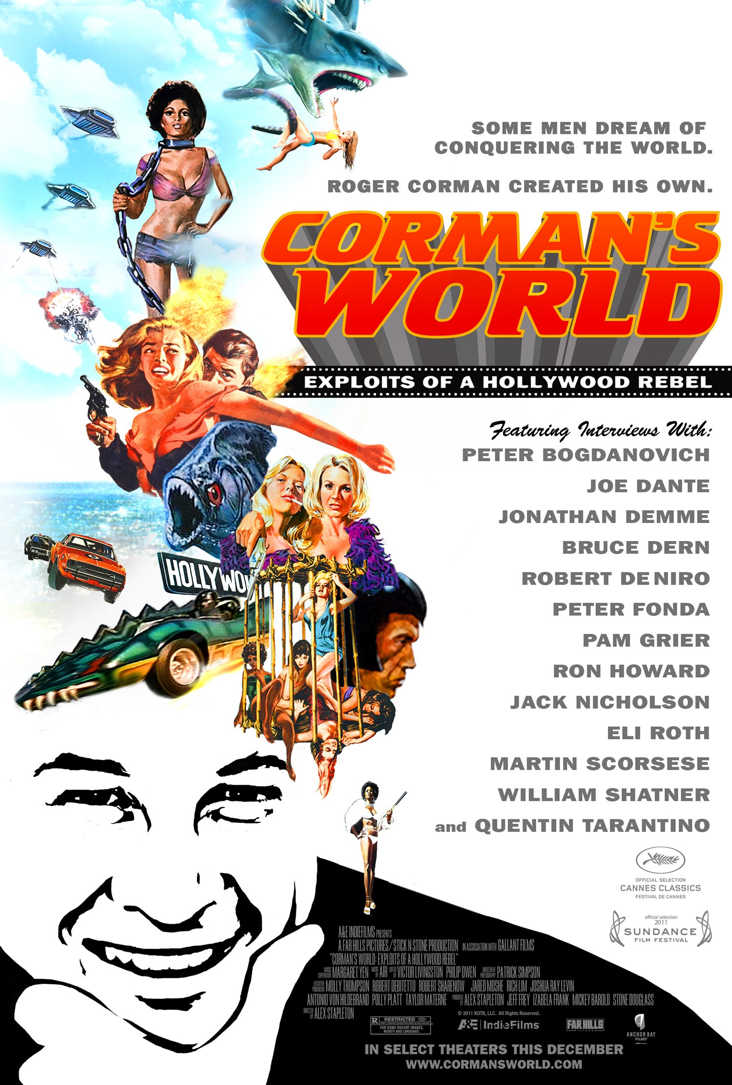 Mega Sized Movie Poster Image for Corman's World: Exploits of a Hollywood Rebel (#3 of 5)