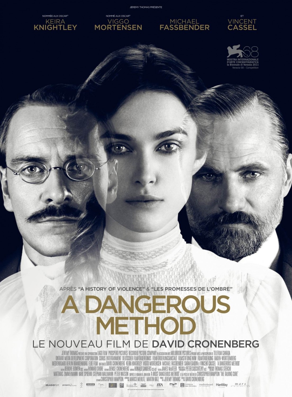 Extra Large Movie Poster Image for A Dangerous Method (#2 of 5)