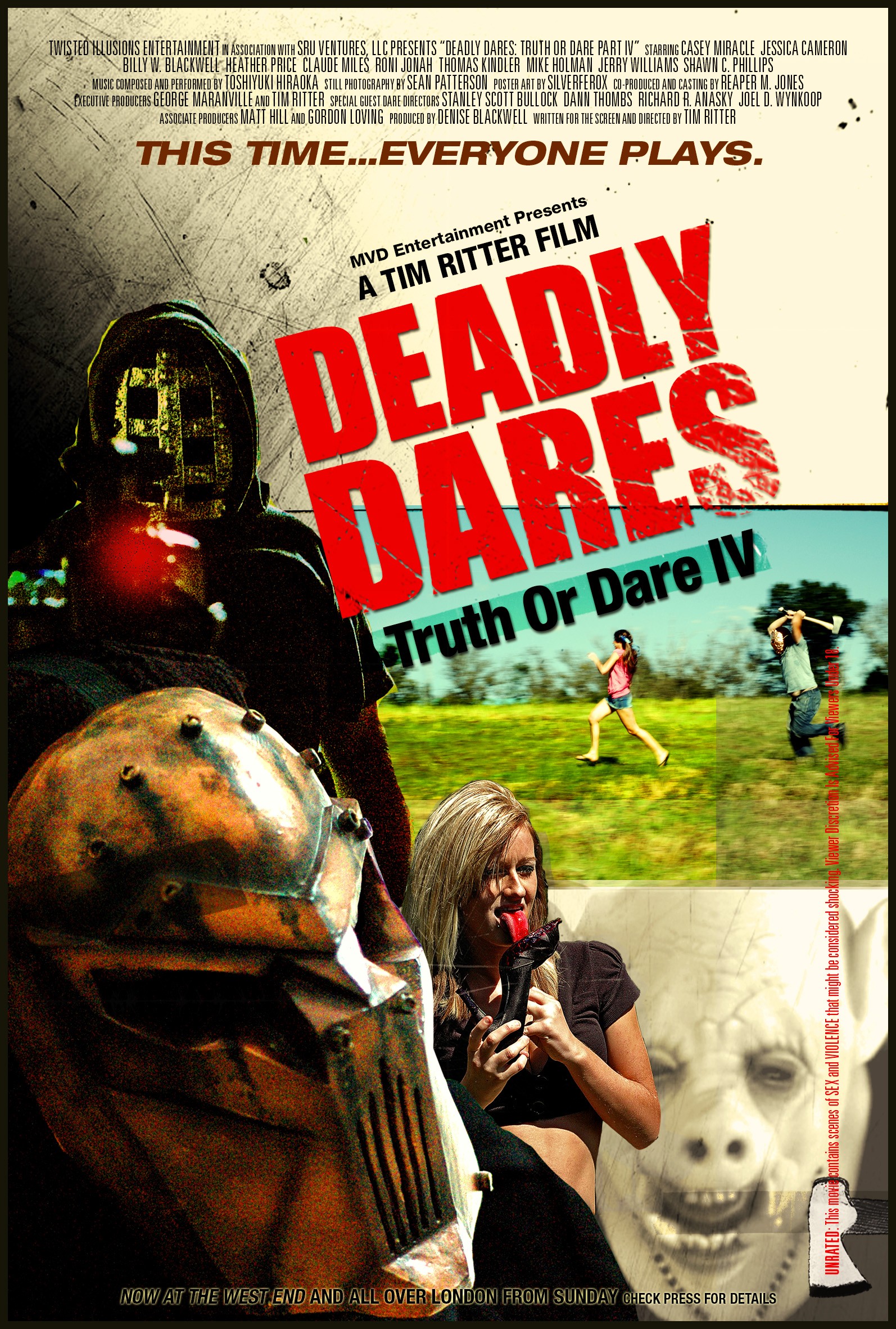 Mega Sized Movie Poster Image for Deadly Dares: Truth or Dare Part IV 