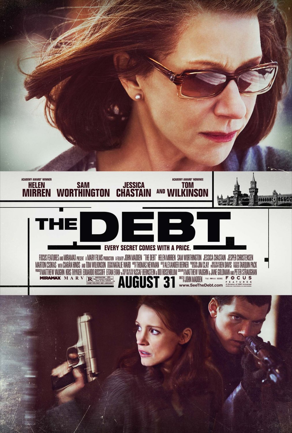 Extra Large Movie Poster Image for The Debt (#2 of 2)