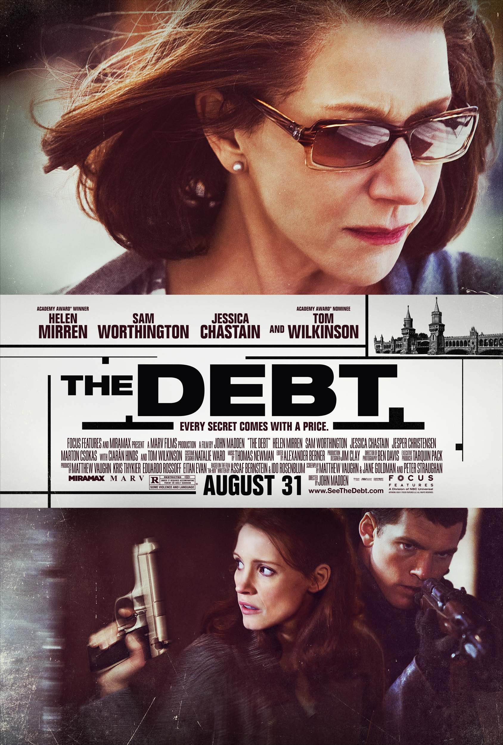Mega Sized Movie Poster Image for The Debt (#2 of 2)