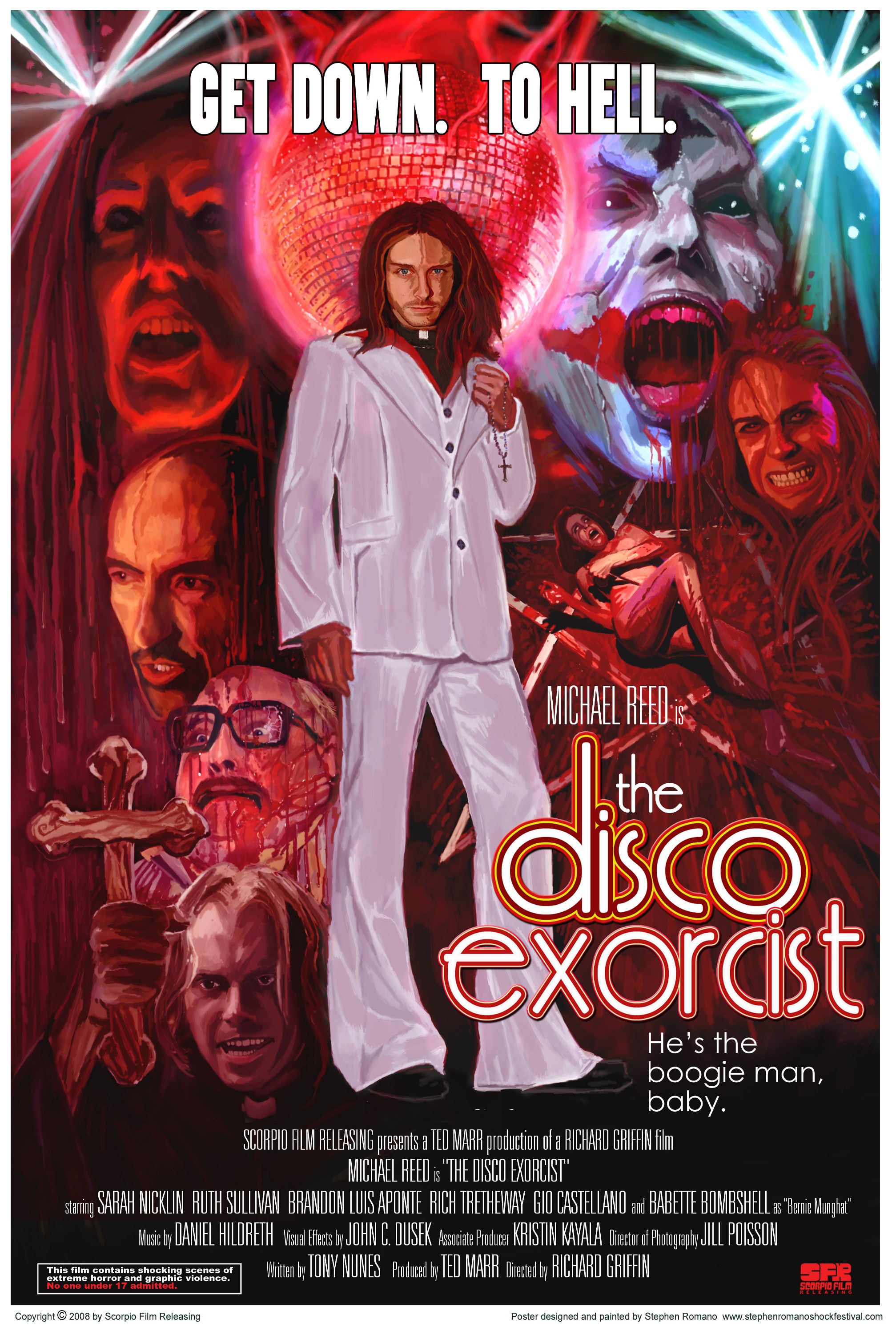 Mega Sized Movie Poster Image for The Disco Exorcist 