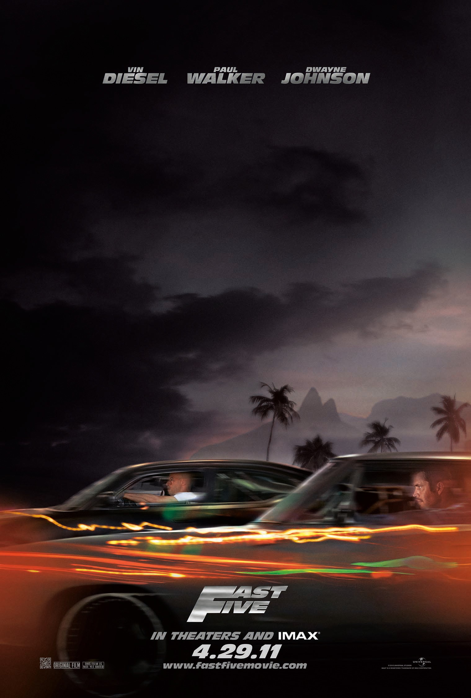 Mega Sized Movie Poster Image for Fast Five (#2 of 12)