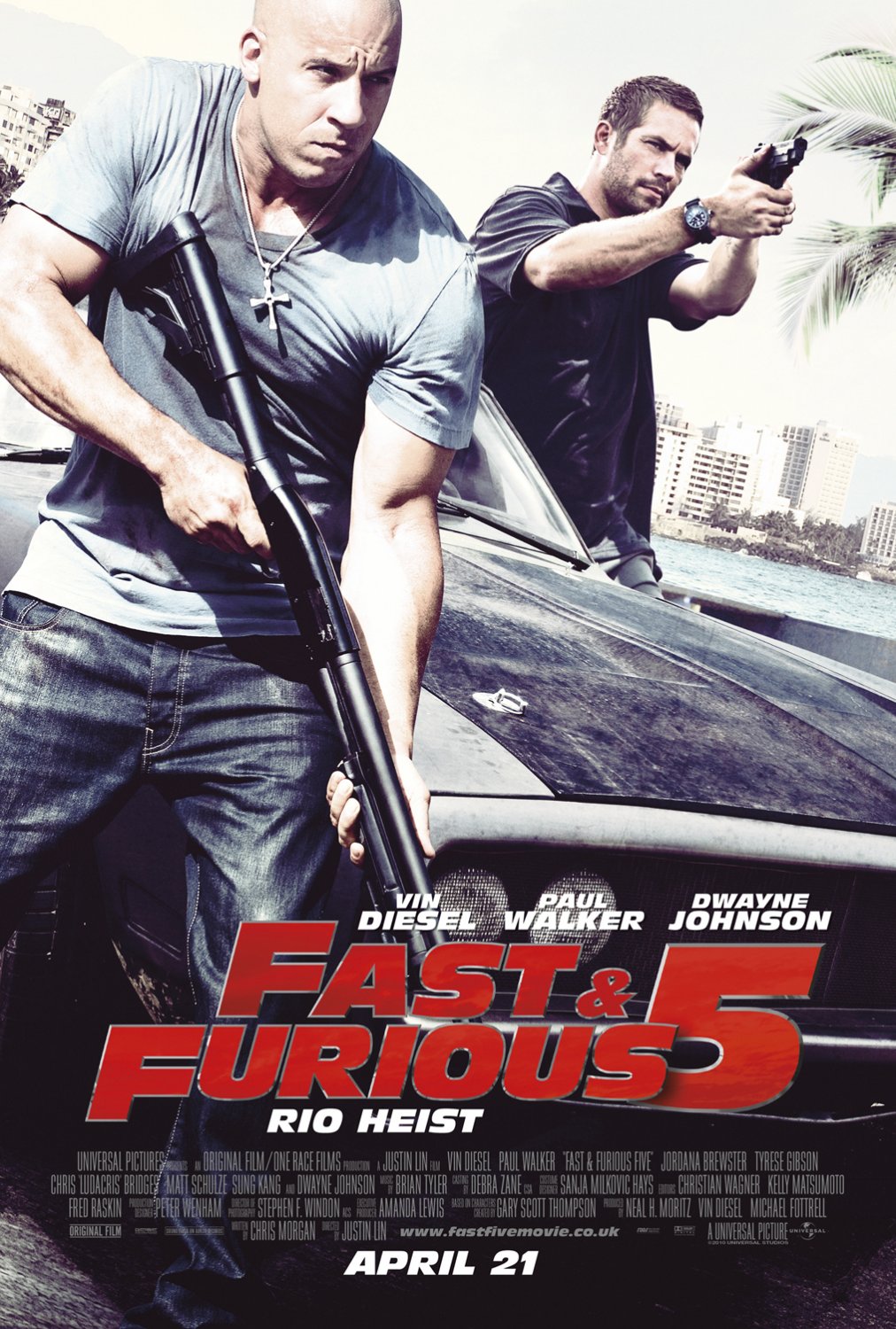 Extra Large Movie Poster Image for Fast Five (#3 of 12)
