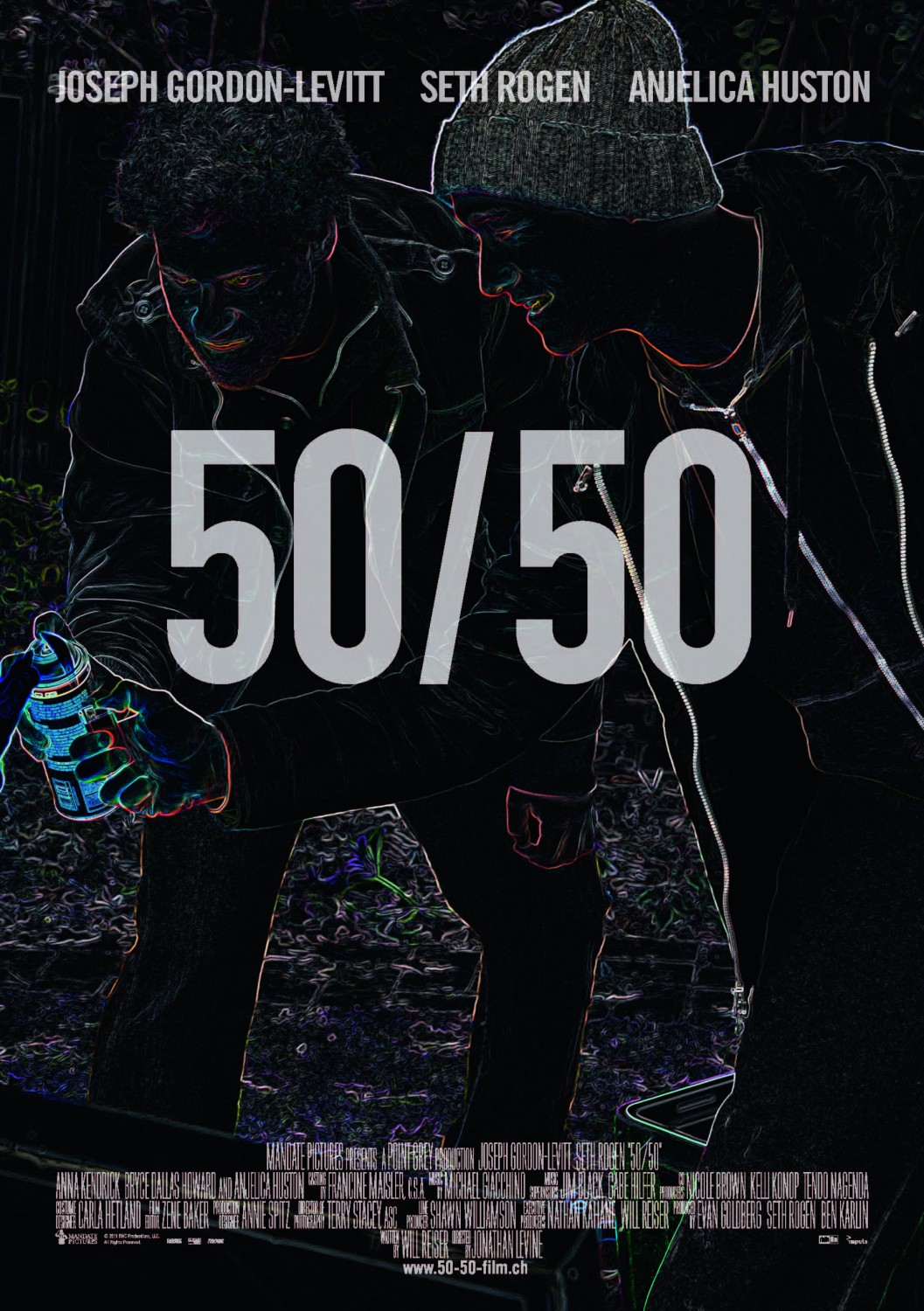 Extra Large Movie Poster Image for 50/50 (#4 of 4)