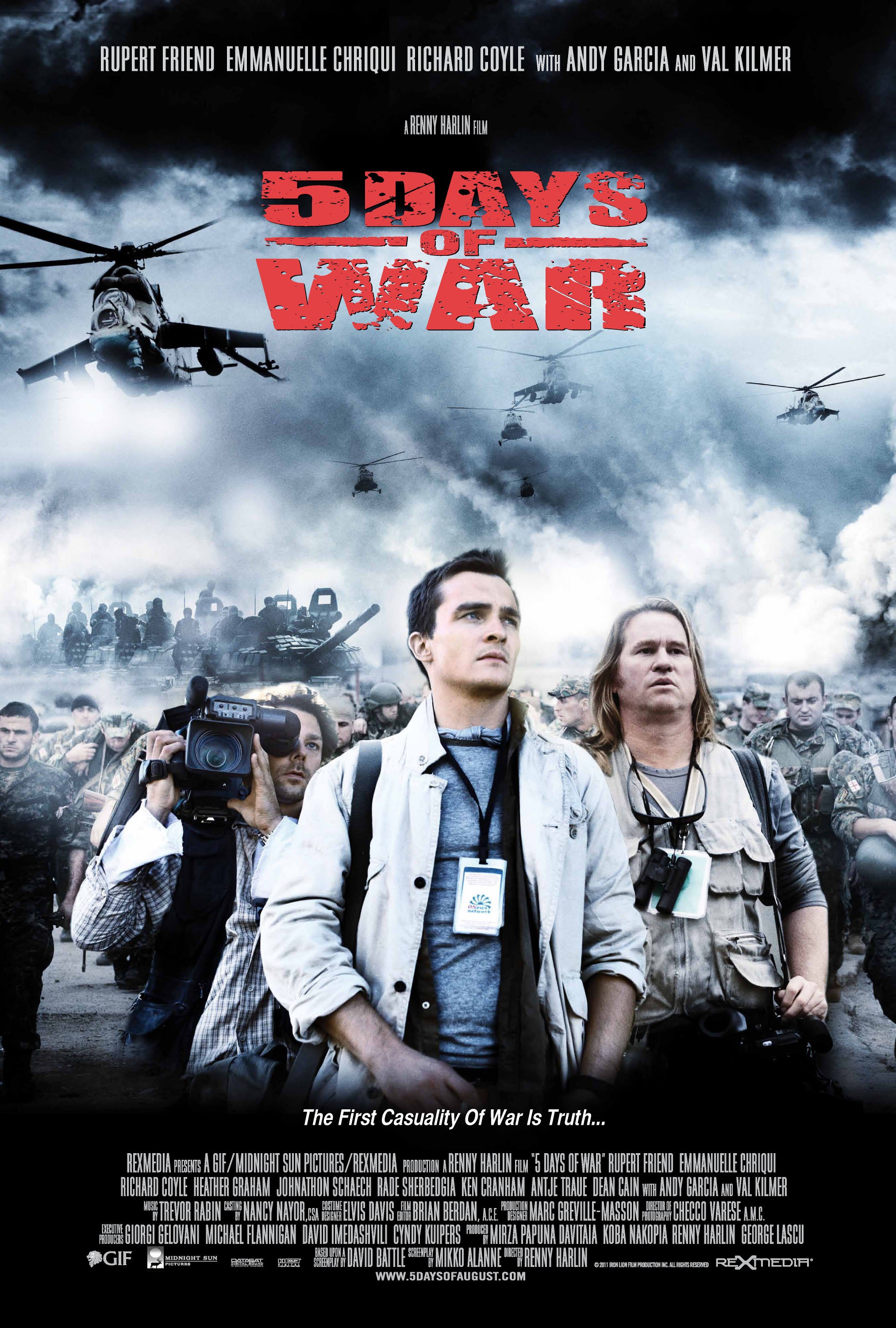 Mega Sized Movie Poster Image for 5 Days of War (#5 of 6)