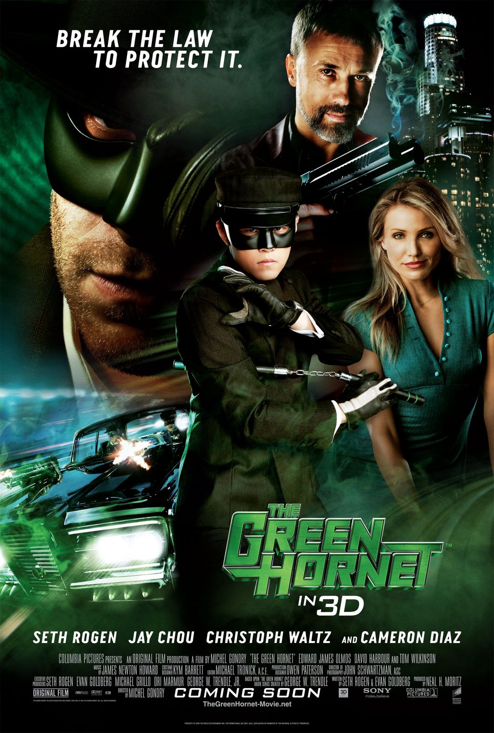 Extra Large Movie Poster Image for The Green Hornet (#3 of 10)