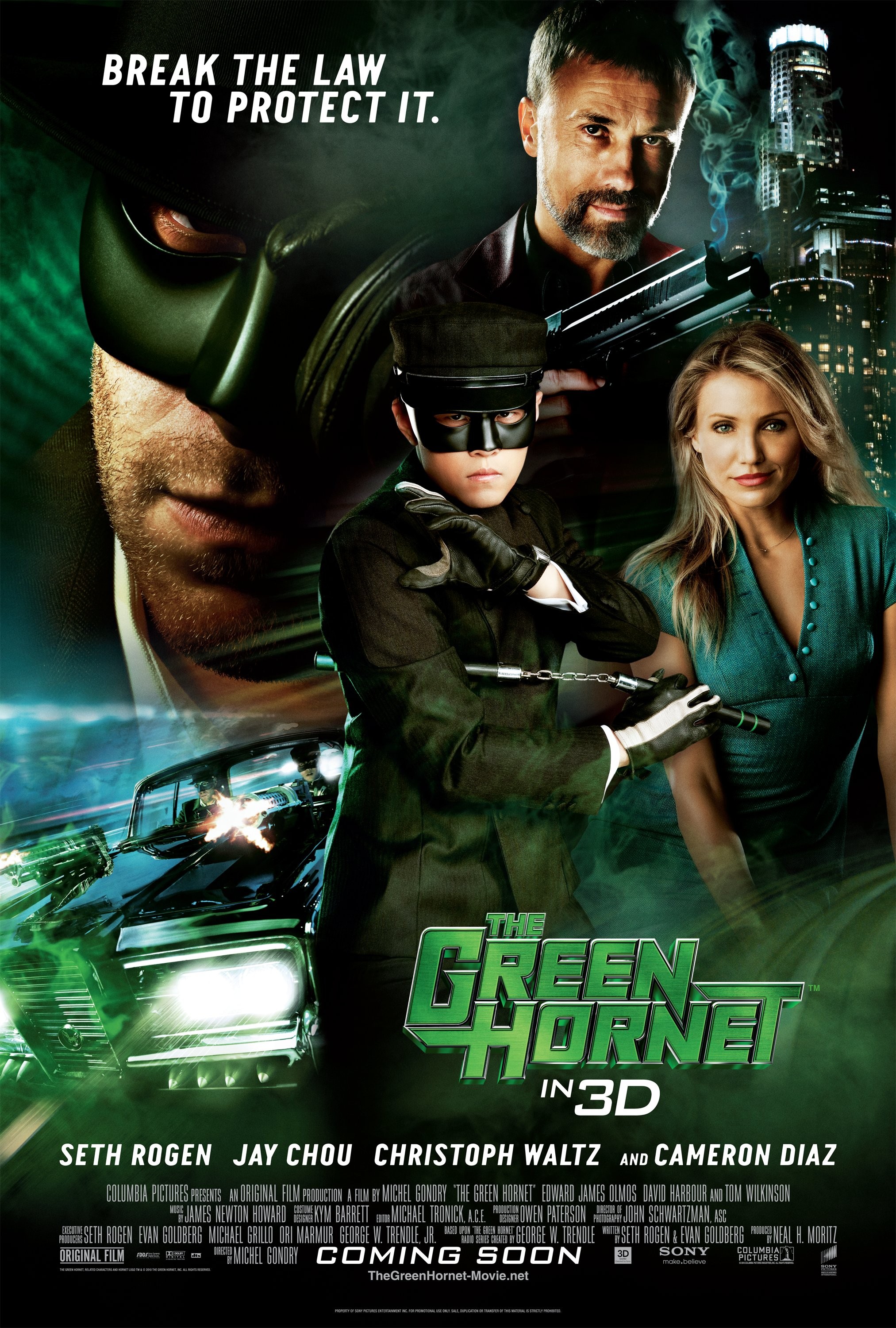 Mega Sized Movie Poster Image for The Green Hornet (#3 of 10)
