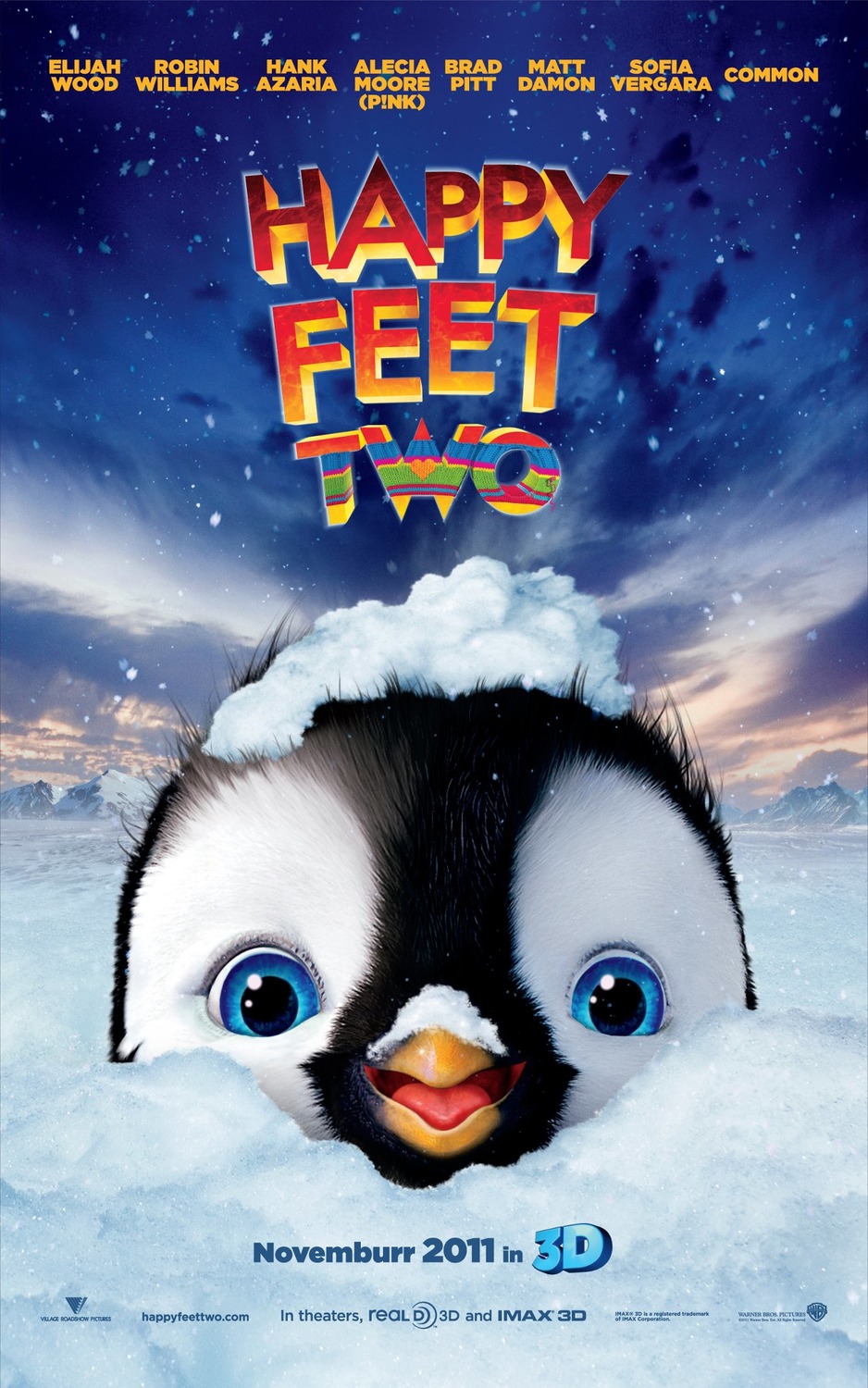 Extra Large Movie Poster Image for Happy Feet Two (#2 of 6)