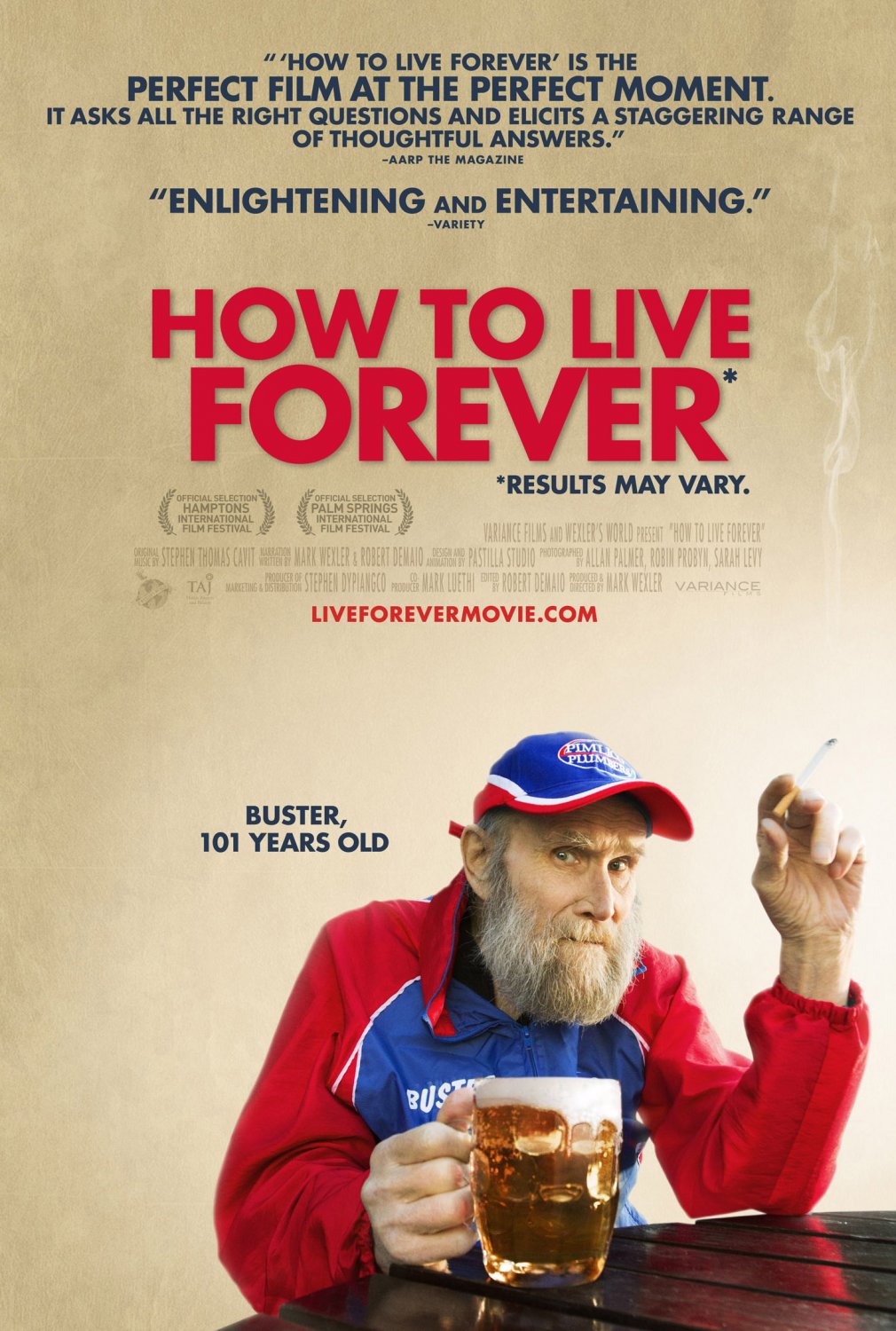 Extra Large Movie Poster Image for How to Live Forever 