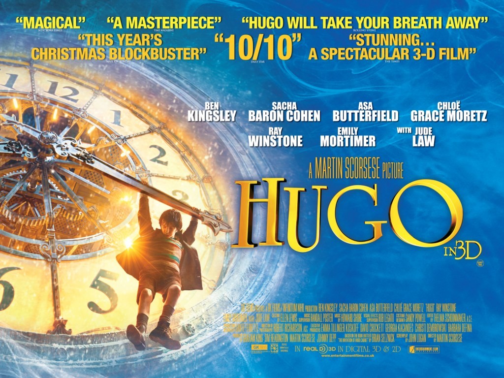 Extra Large Movie Poster Image for Hugo (#10 of 10)