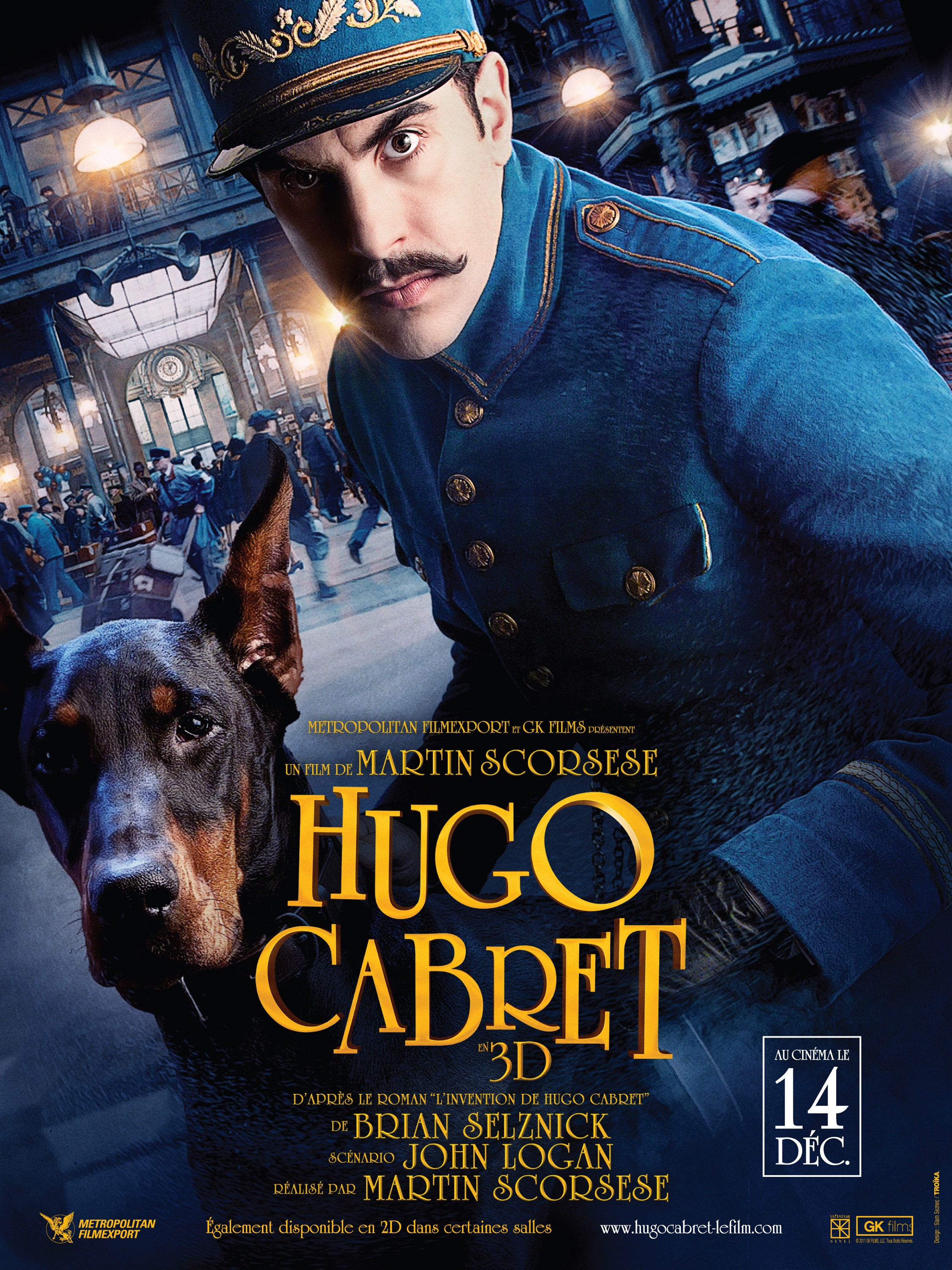 Mega Sized Movie Poster Image for Hugo (#6 of 10)