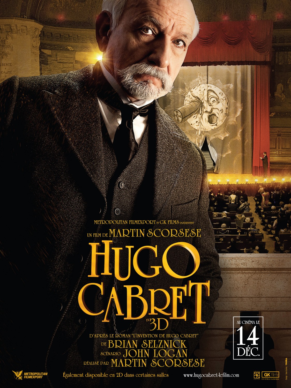 Extra Large Movie Poster Image for Hugo (#7 of 10)
