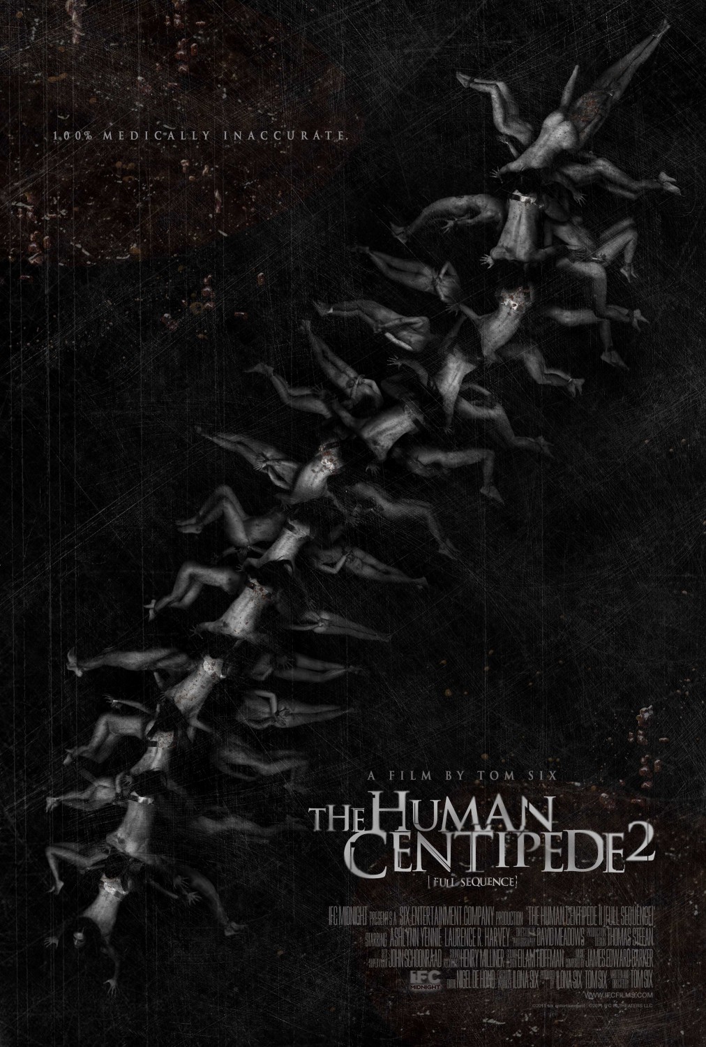 Extra Large Movie Poster Image for The Human Centipede II (Full Sequence) (#1 of 2)