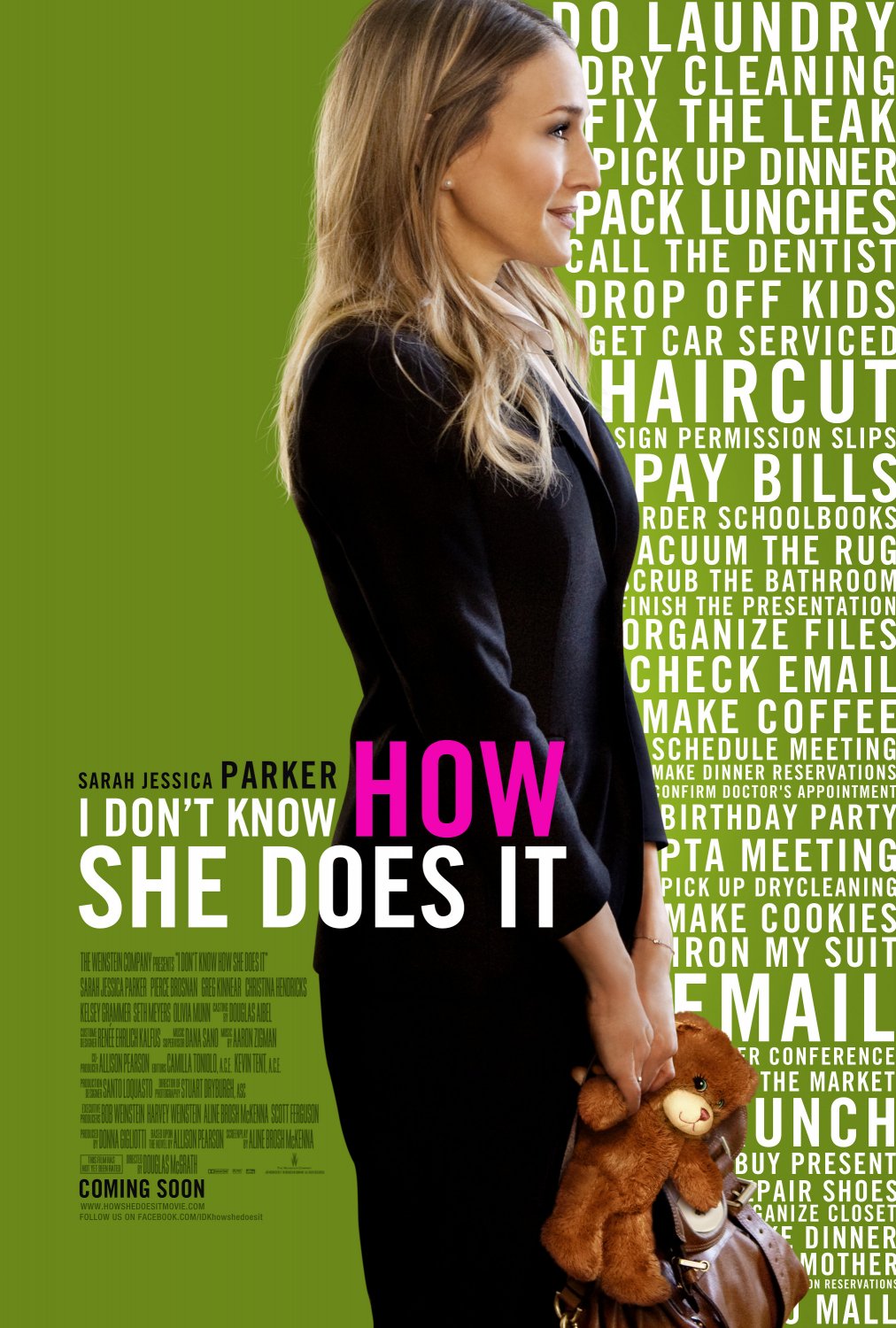 Extra Large Movie Poster Image for I Don't Know How She Does It (#1 of 5)