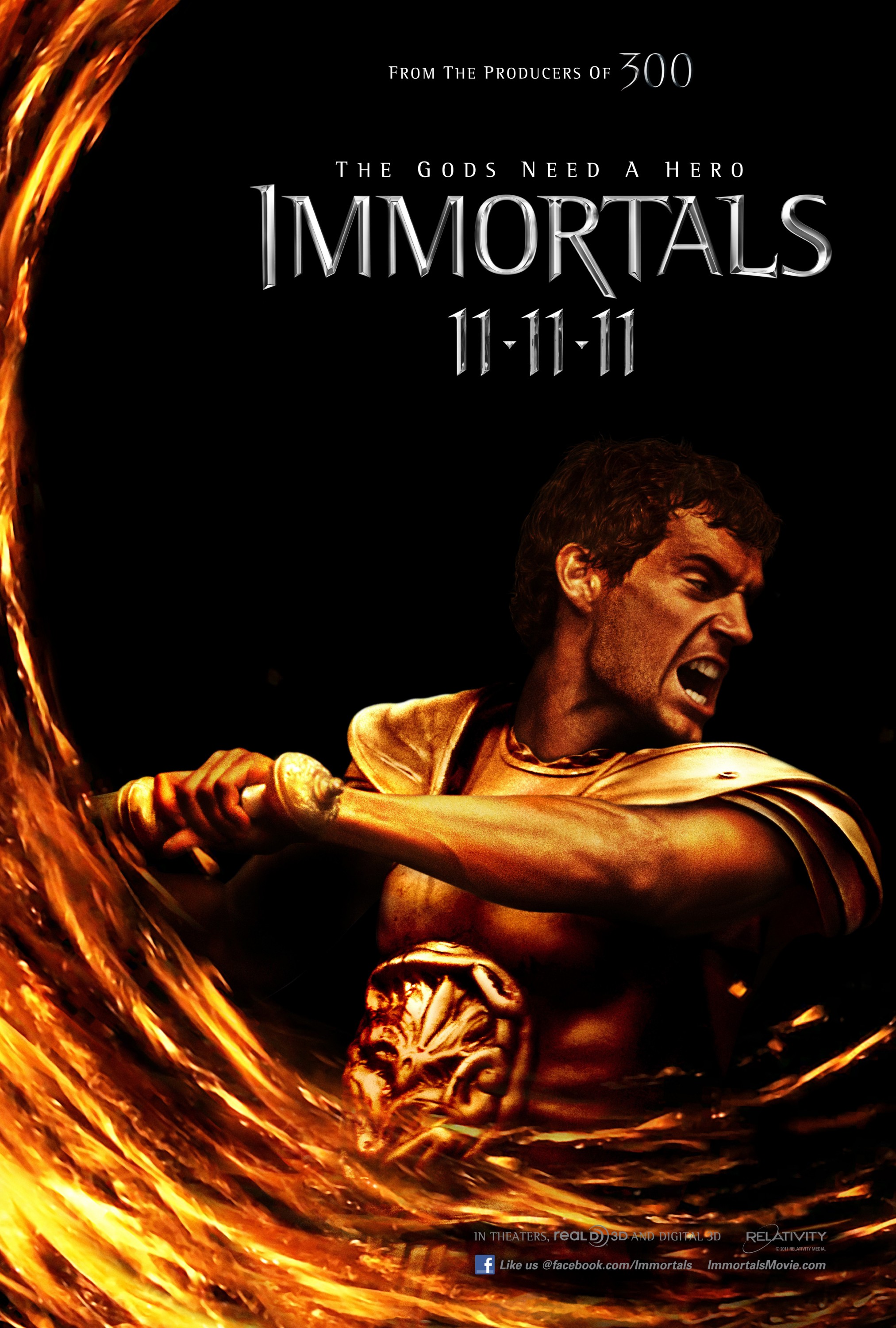 Mega Sized Movie Poster Image for Immortals (#9 of 10)