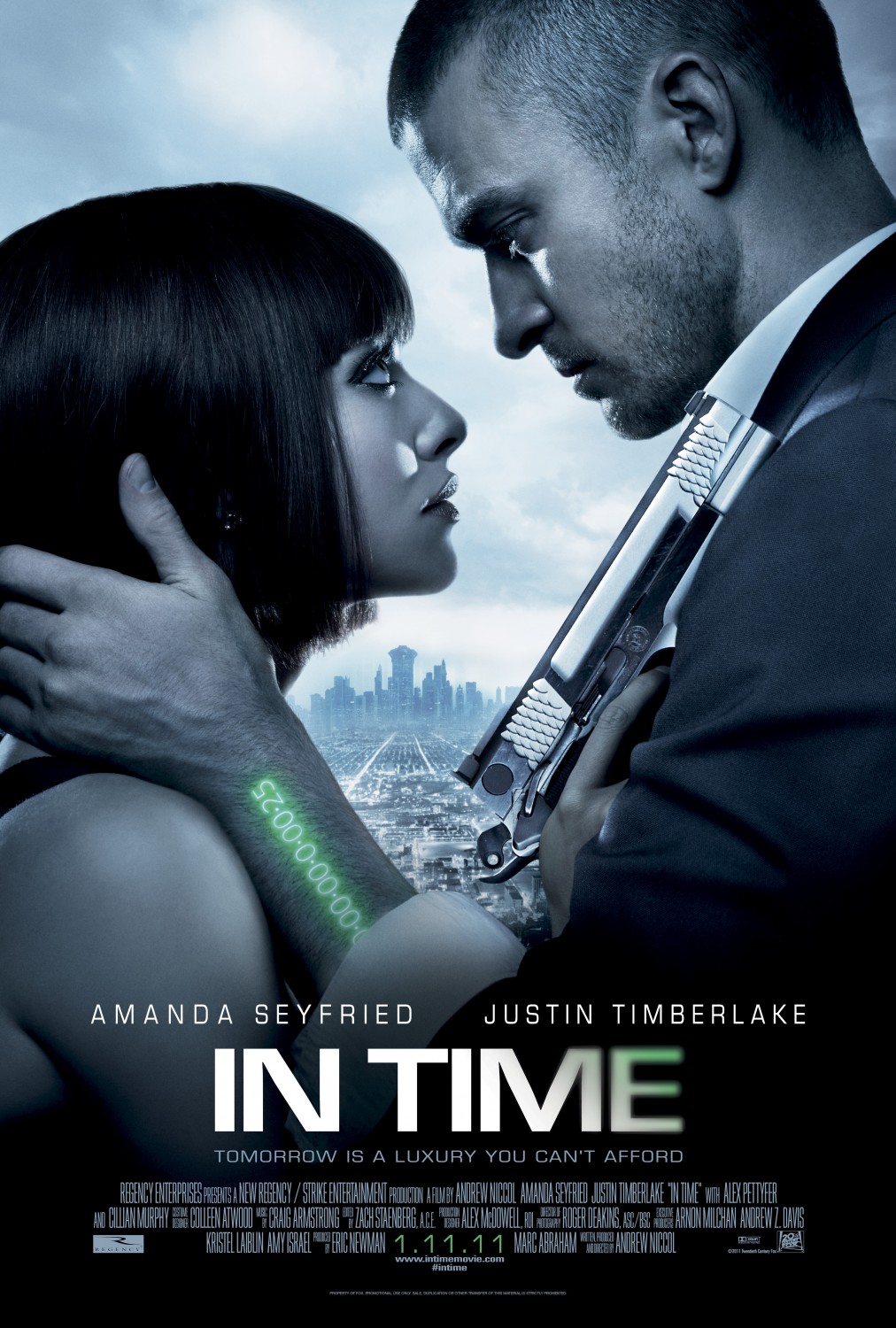 Extra Large Movie Poster Image for In Time (#4 of 7)