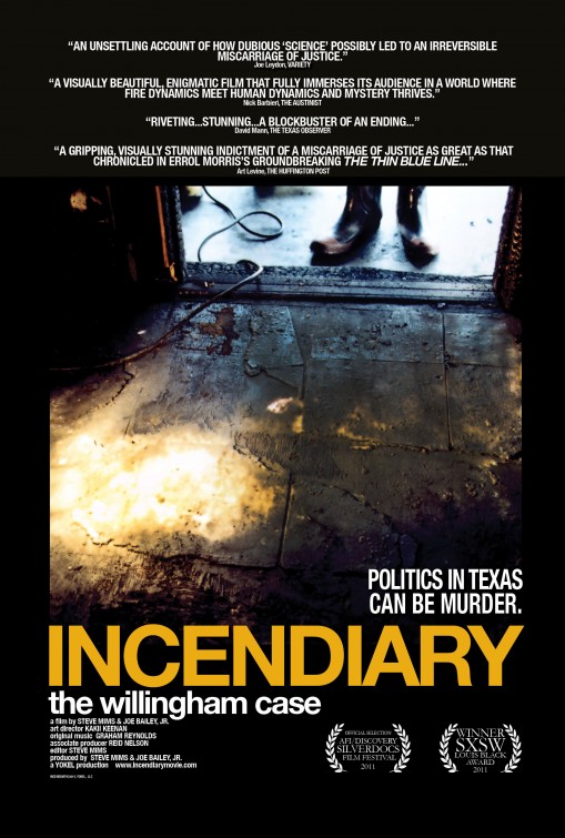 Incendiary: The Willingham Case Movie Poster