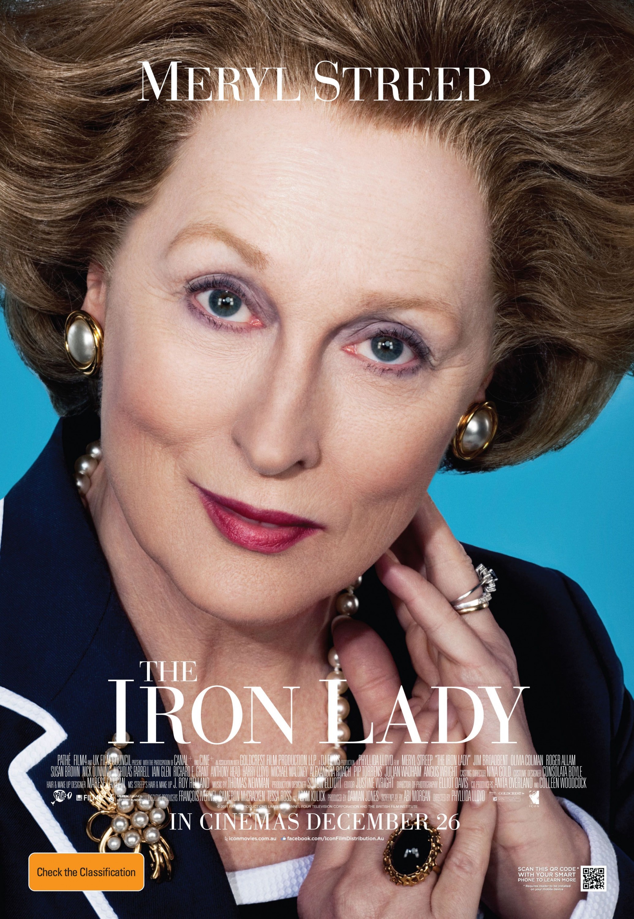 Mega Sized Movie Poster Image for The Iron Lady (#3 of 11)
